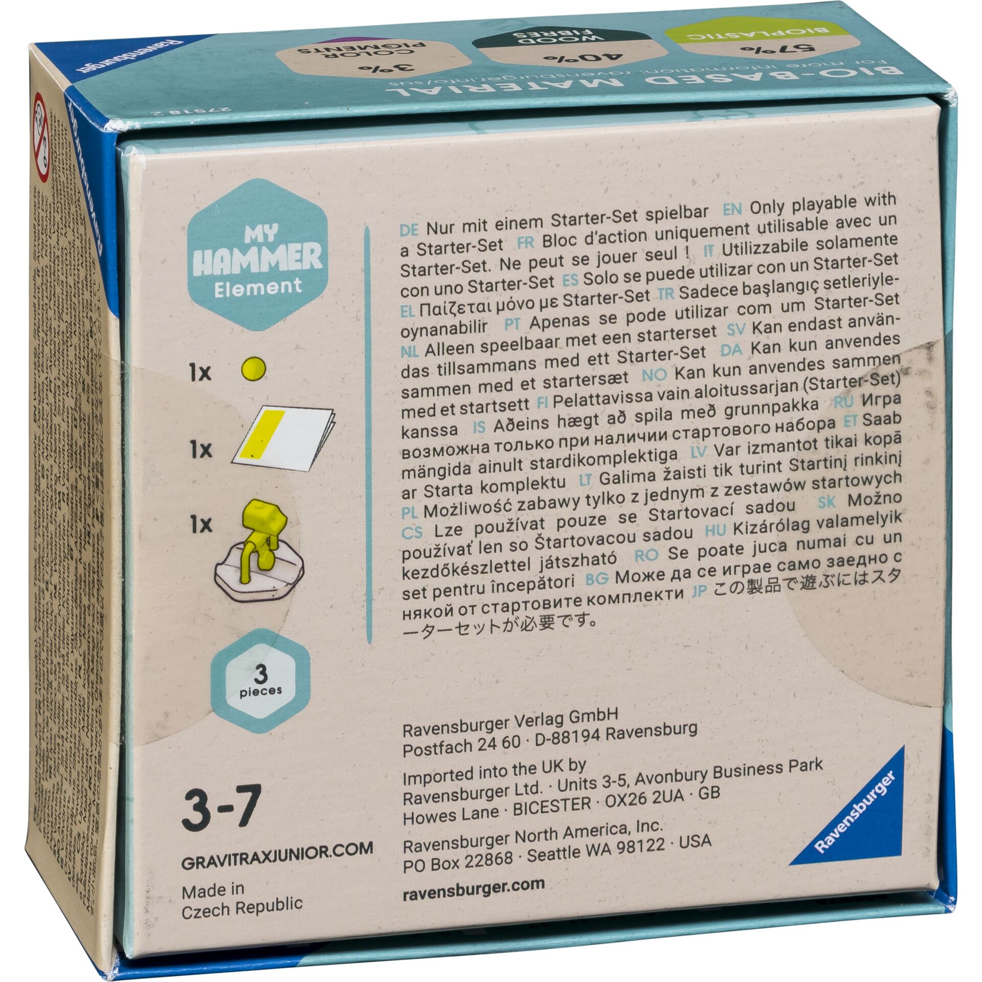 Ravensburger GraviTrax Junior Element Hammer 832253_01