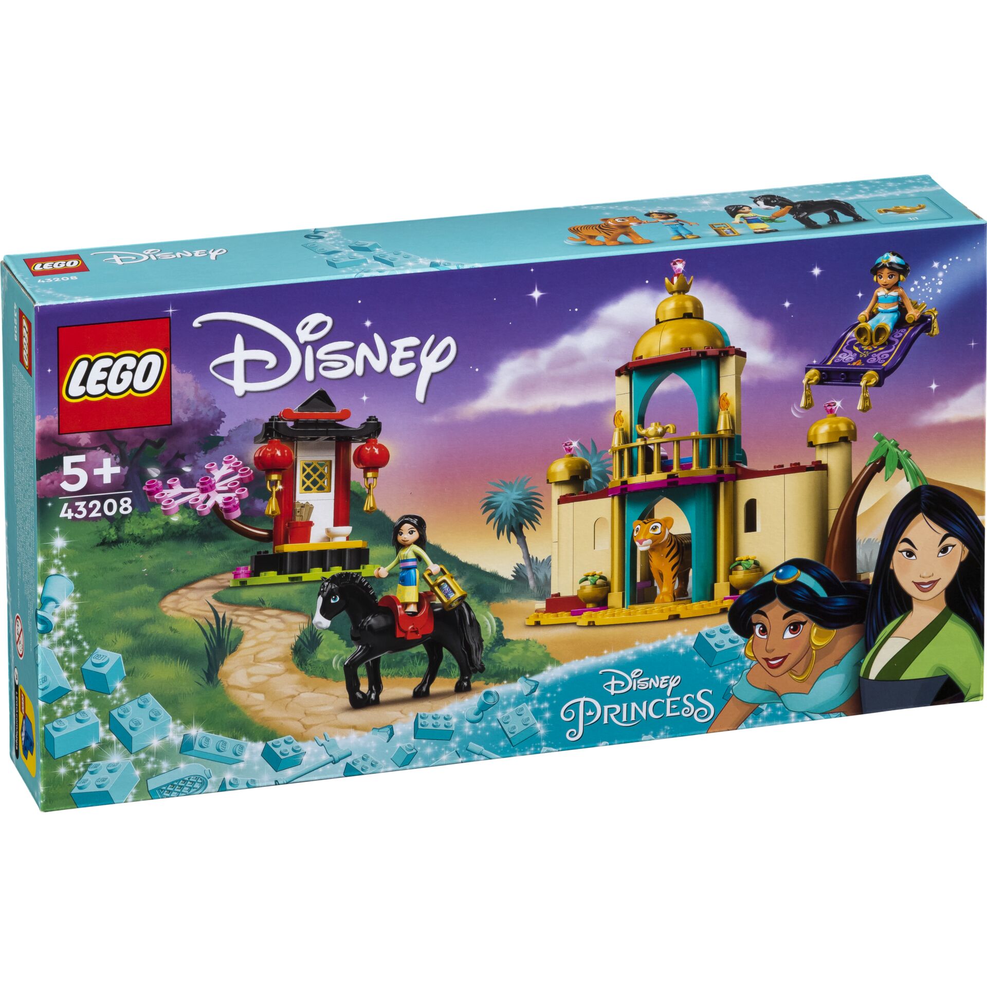 LEGO Disney Princess  43208 Jasmins und Mulans Abenteuer