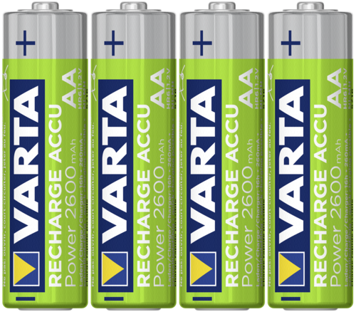 1x4 Varta Rechargeable Accu AA