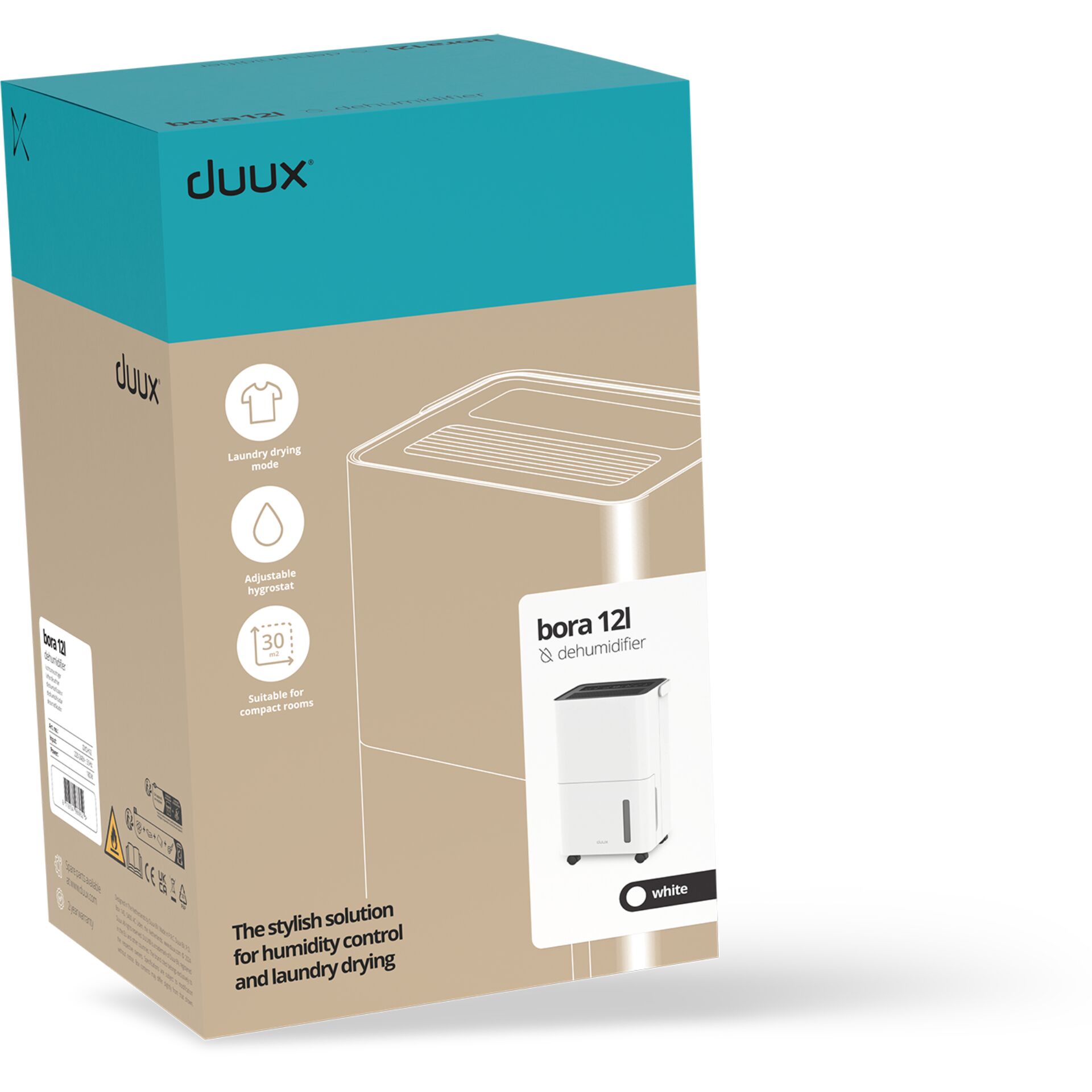 Duux Bora Luftentfeuchter 12L Weiß 237871_17