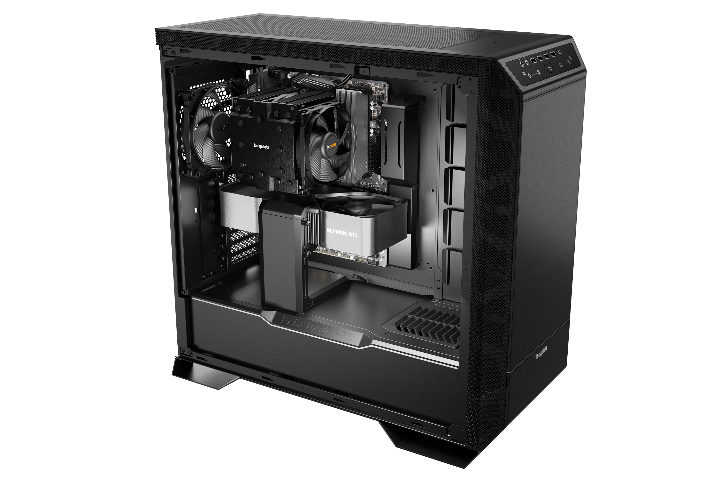 be quiet! DARK BASE PRO 901 Schwarz PC Gehäuse – Ansicht 10
