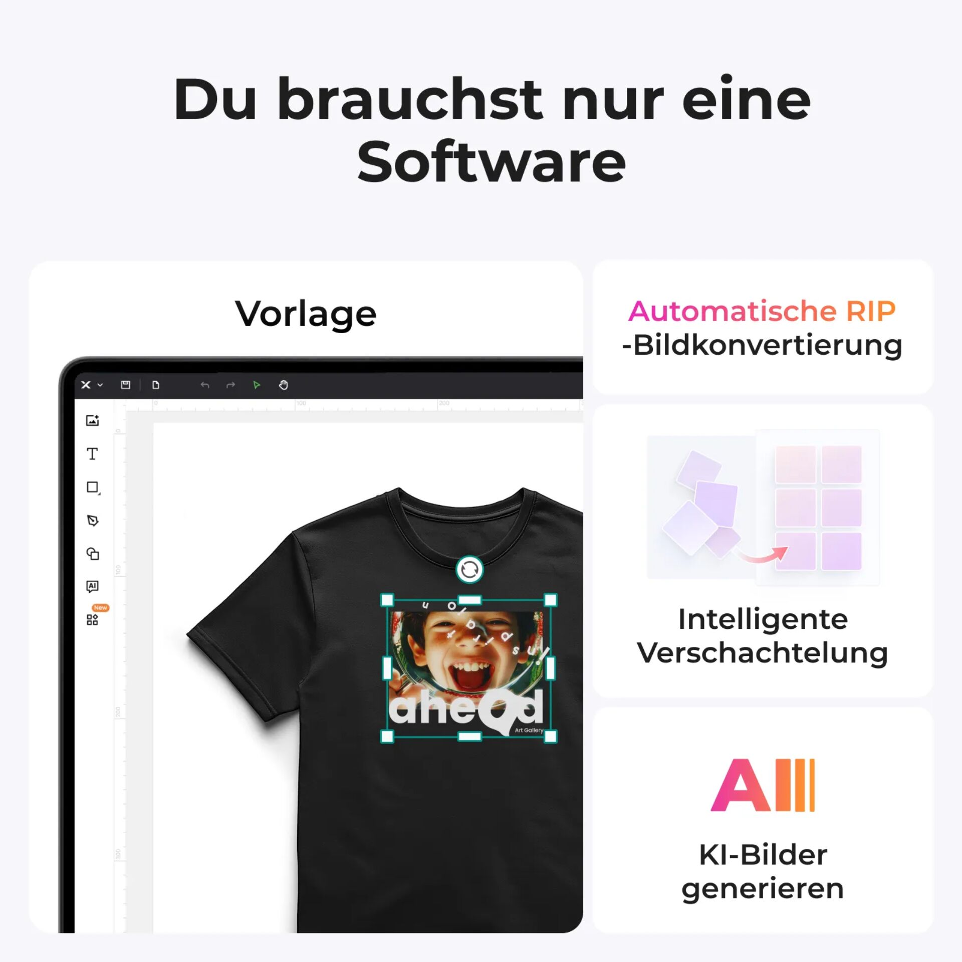 xTool Textildrucker Stoffdrucker inkl. Ofen - Ready2Use 220679_06