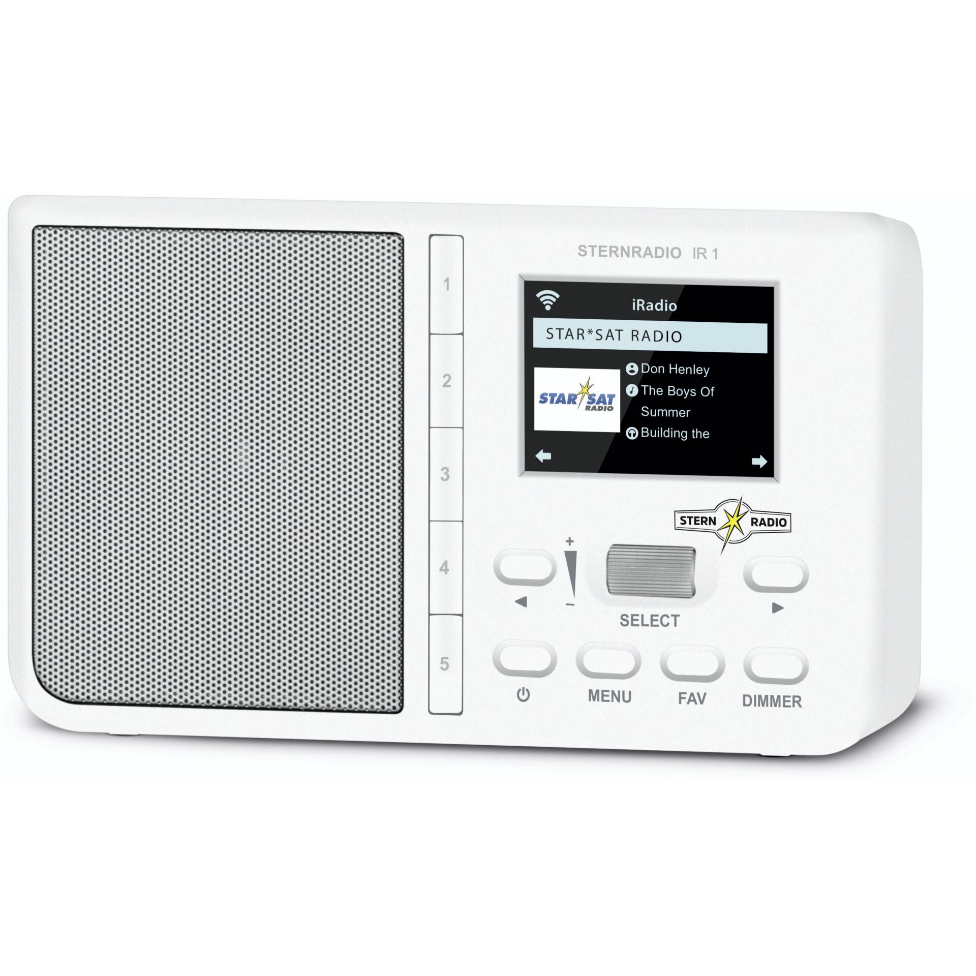 Technisat Sternradio IR 2 weiß