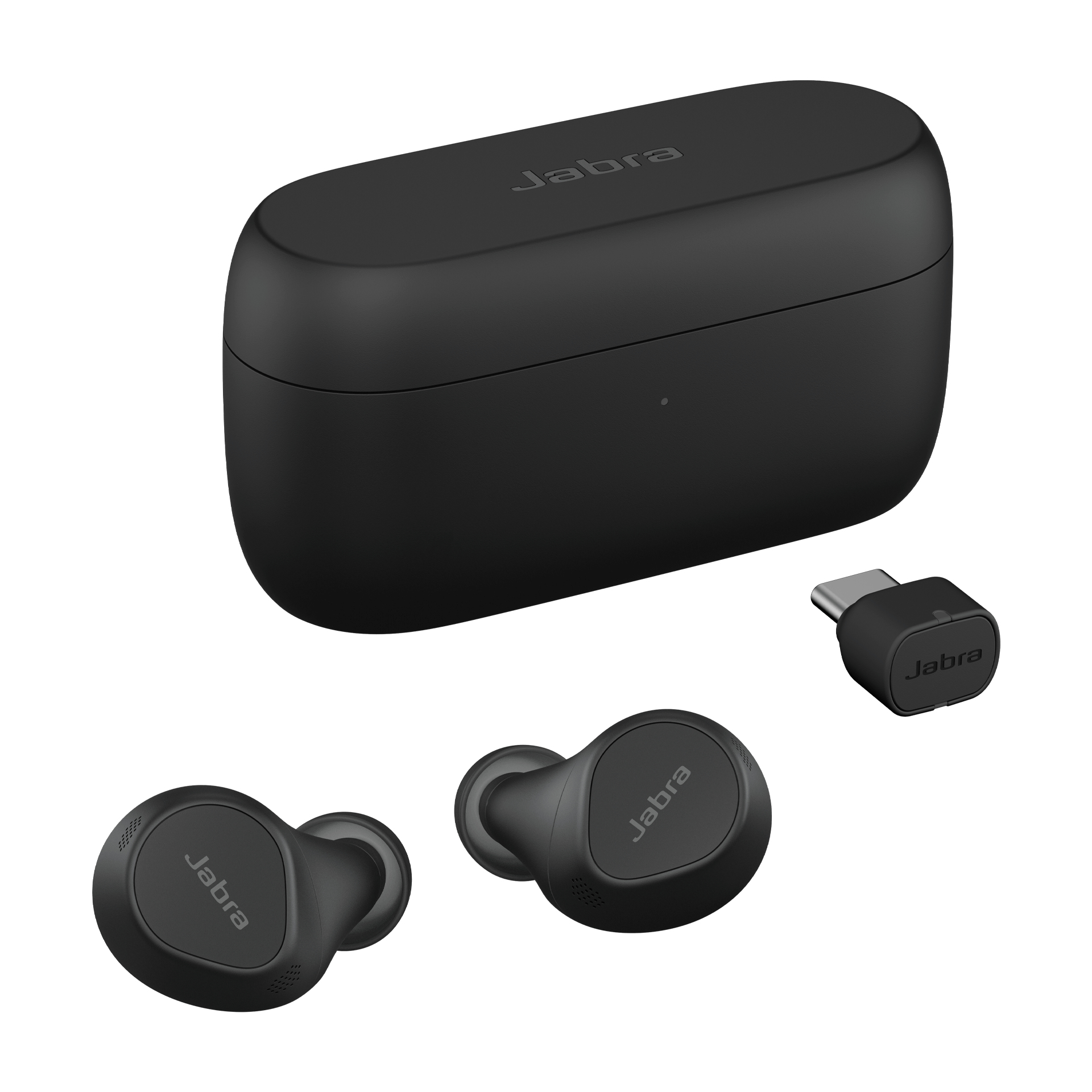 JABRA Evolve2 Buds UC USB-C +Wireless Charging Pad