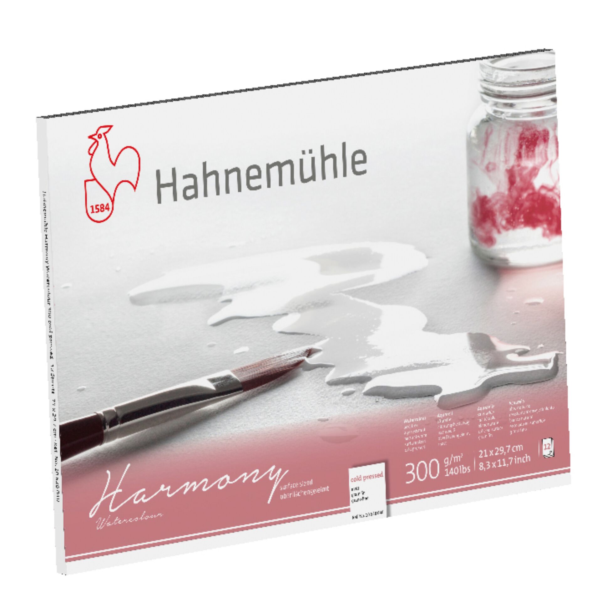 Hahnemühle Harmony Aquarell A 4 matt 12 Blatt 300 g 801355_01