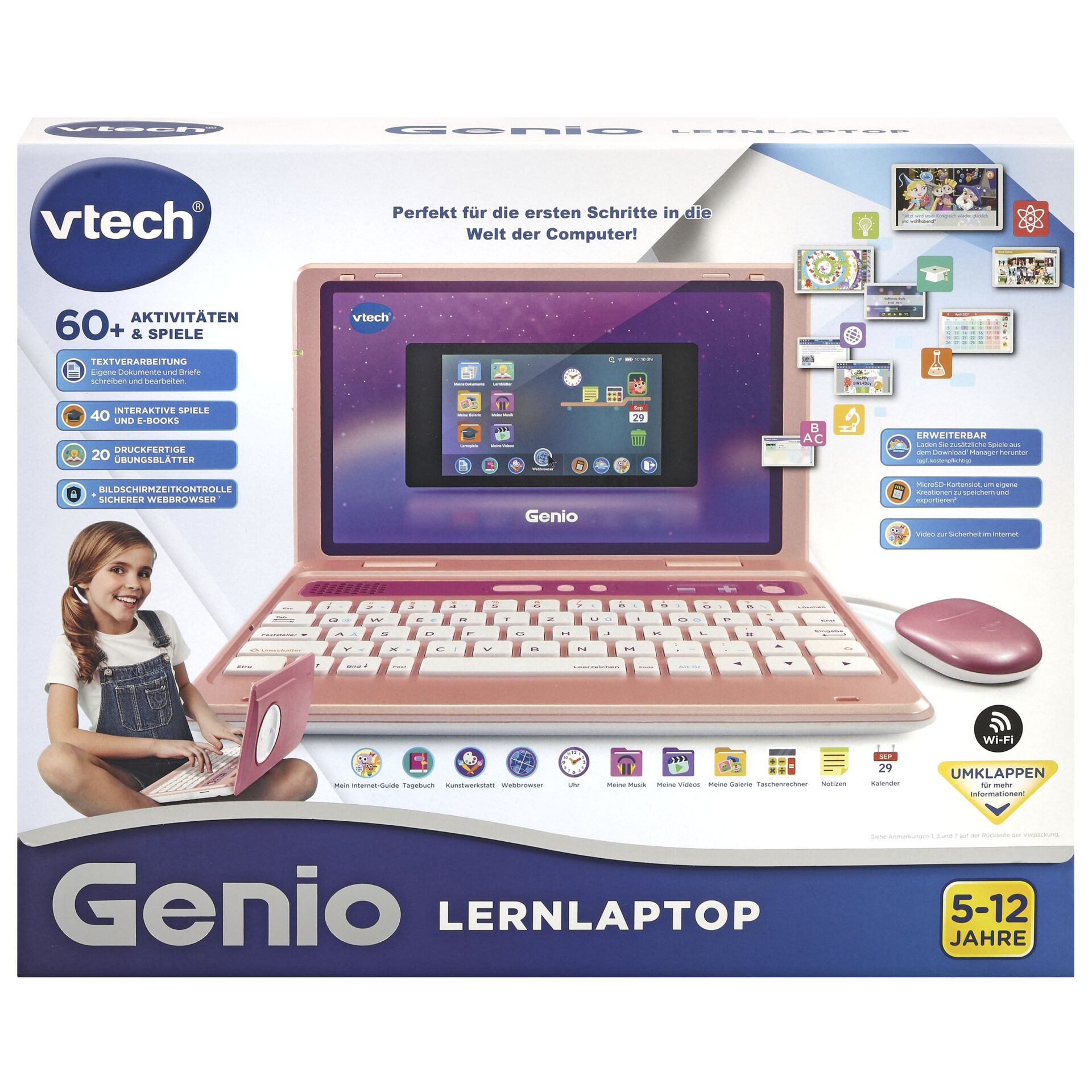 VTech Genio Lernlaptop pink