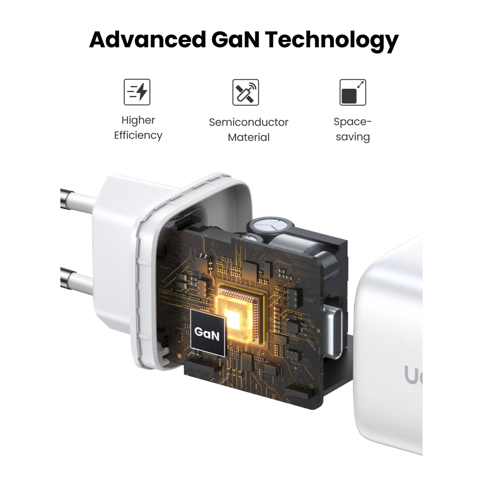 UGREEN Nexode 45W Dual USB-C PD Charger (25W+20W) white 784422_10