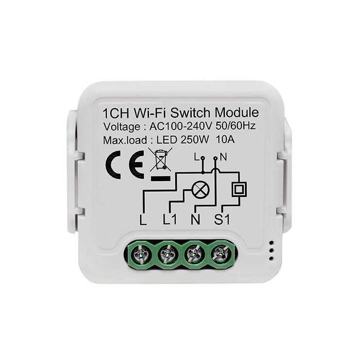 Netplus Smart Relay Switch Module 10A 1-Kanal WLAN Netplus Smart Relay Switch Module 10A 1-Kanal WLAN
