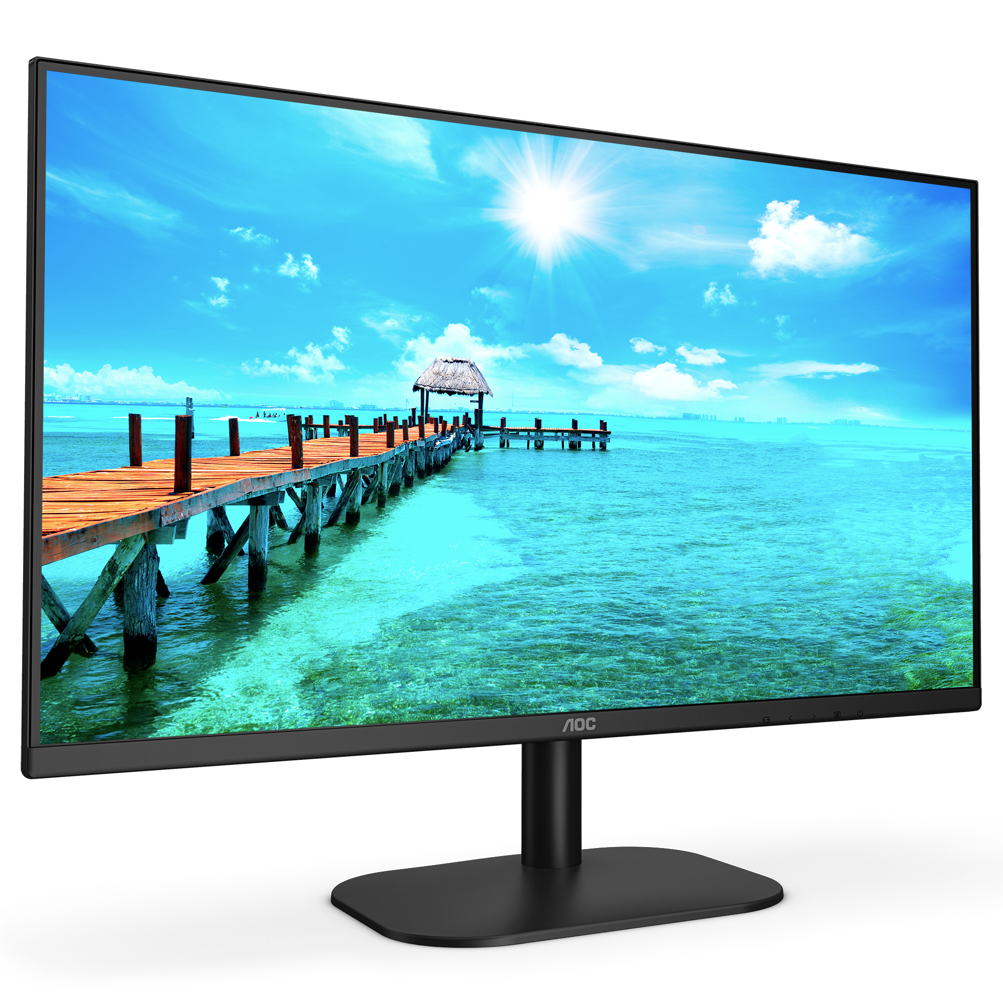 AOC B2 24B2XHM2 Computerbildschirm 60,5 cm (23.8 Zoll) 1920 x 1080 Pixel Full HD LCD Schwarz