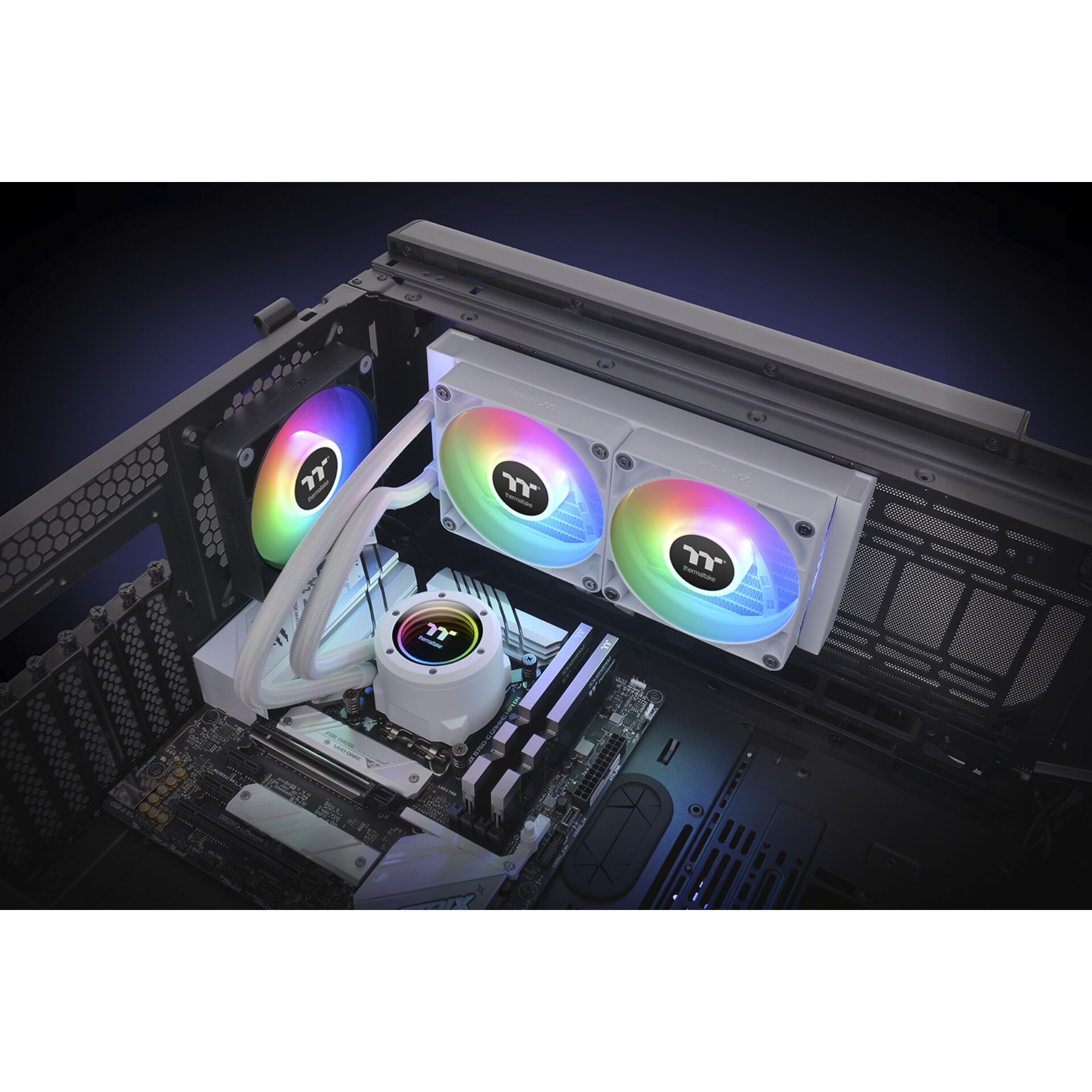 Thermaltake TH240 V2 ARGB Sync CPU Liquid Cooler Snow Edition 827220_09