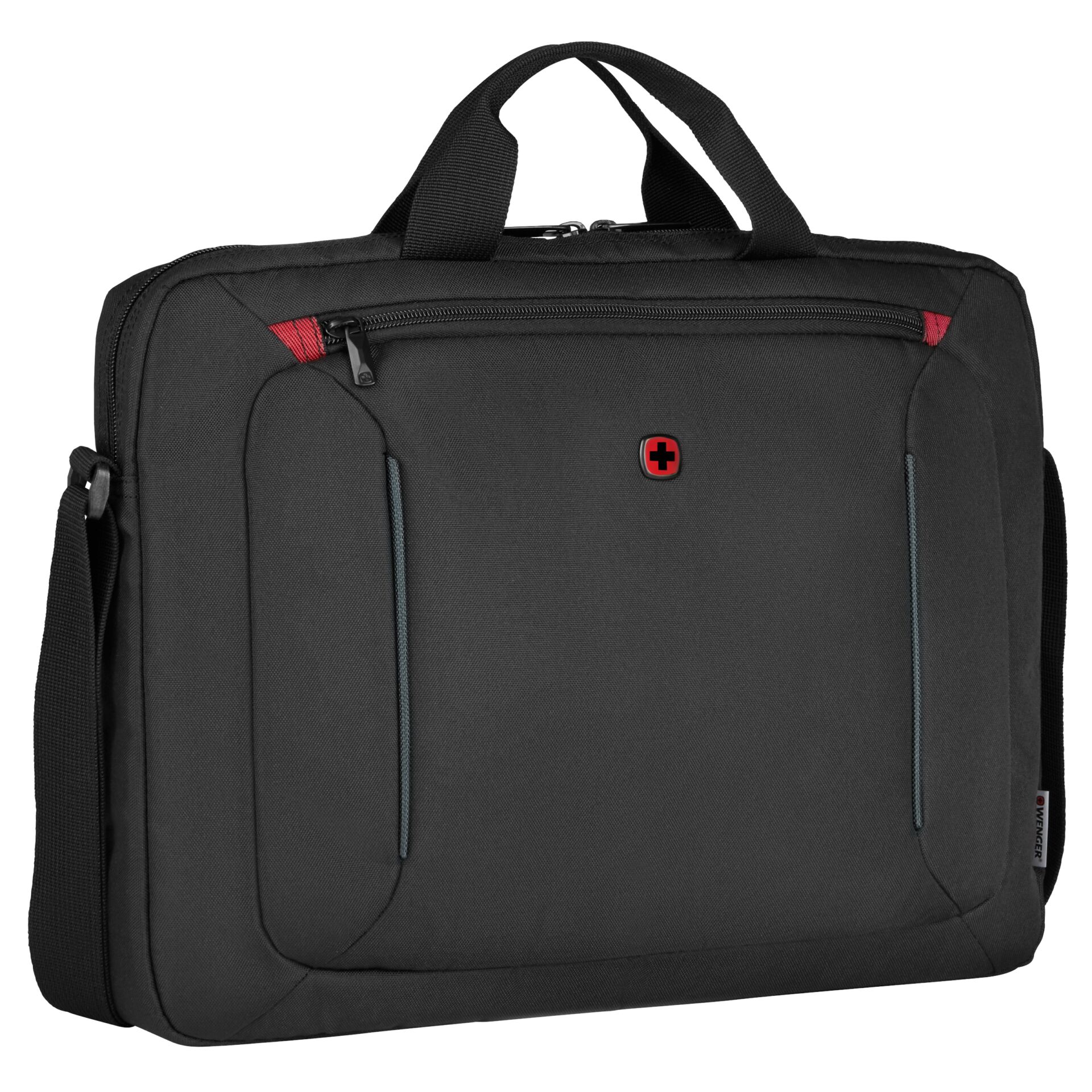 Wenger BQ 16  Laptop Slimcase Toploader Laptop Tasche schwarz