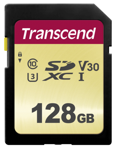 Transcend SDXC 500S        128GB