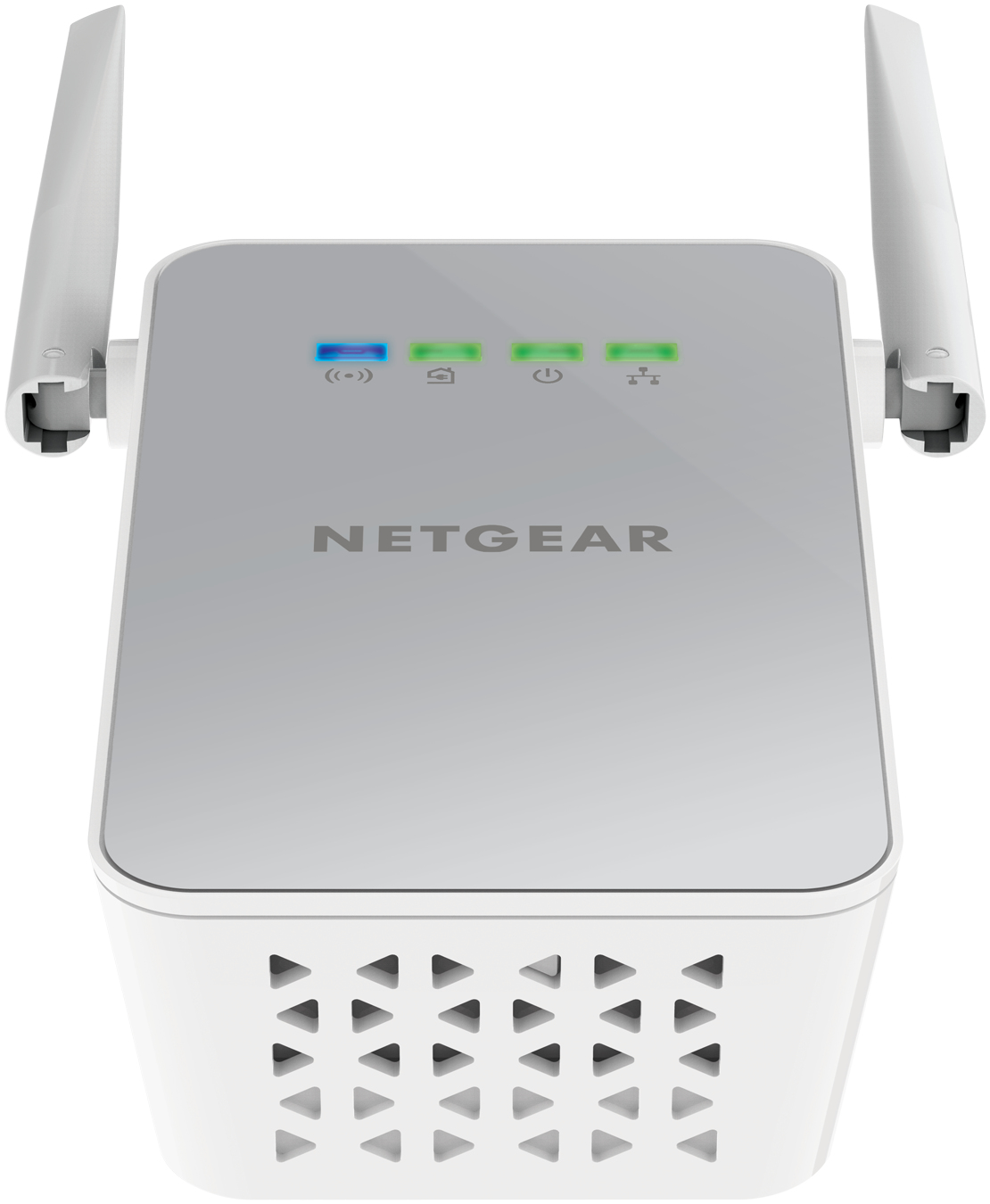 Netgear PowerLINE 1000 + WiFi Eingebauter Ethernet-Anschluss WLAN Weiß 2 Stück(e)