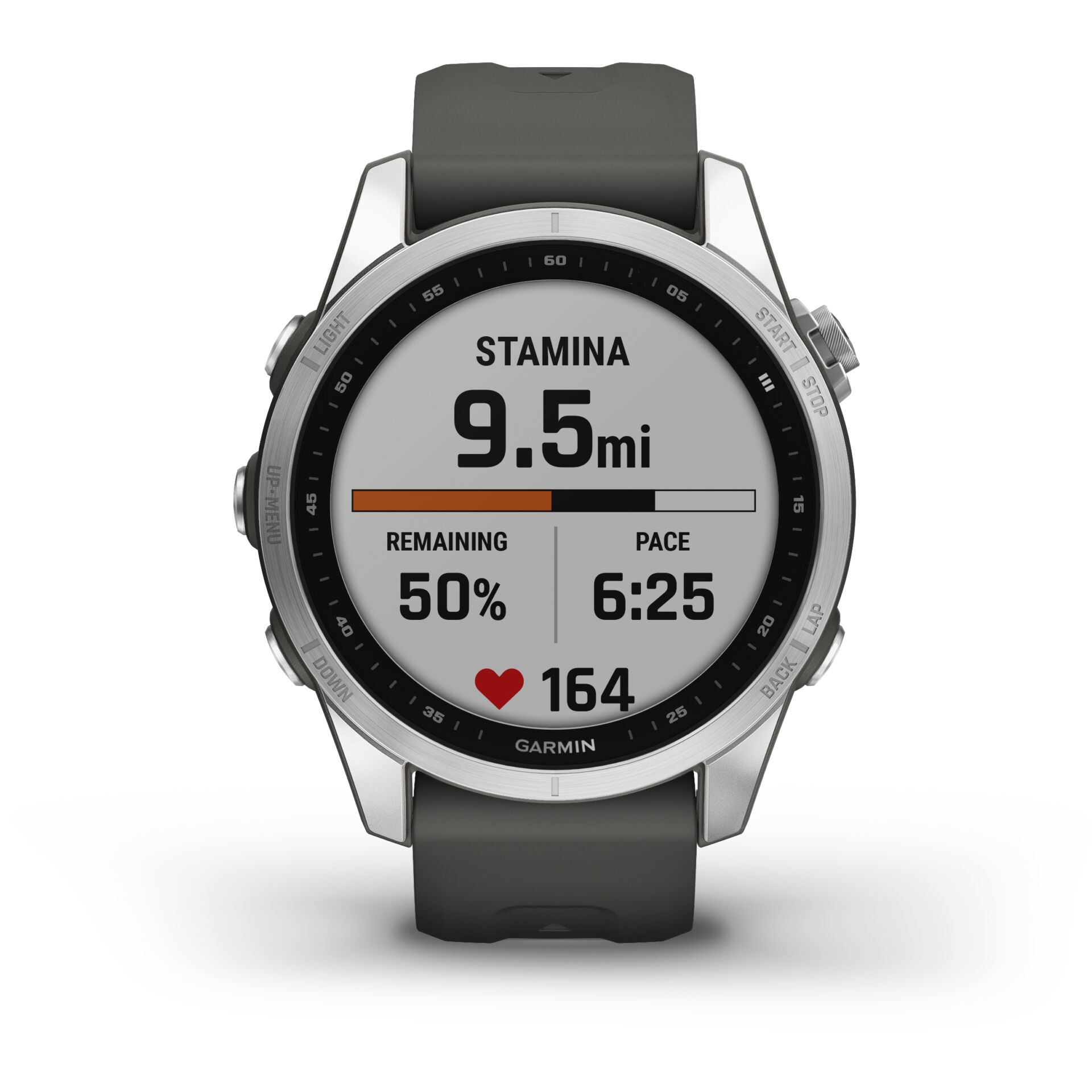 Garmin fenix 7S graphit/silber