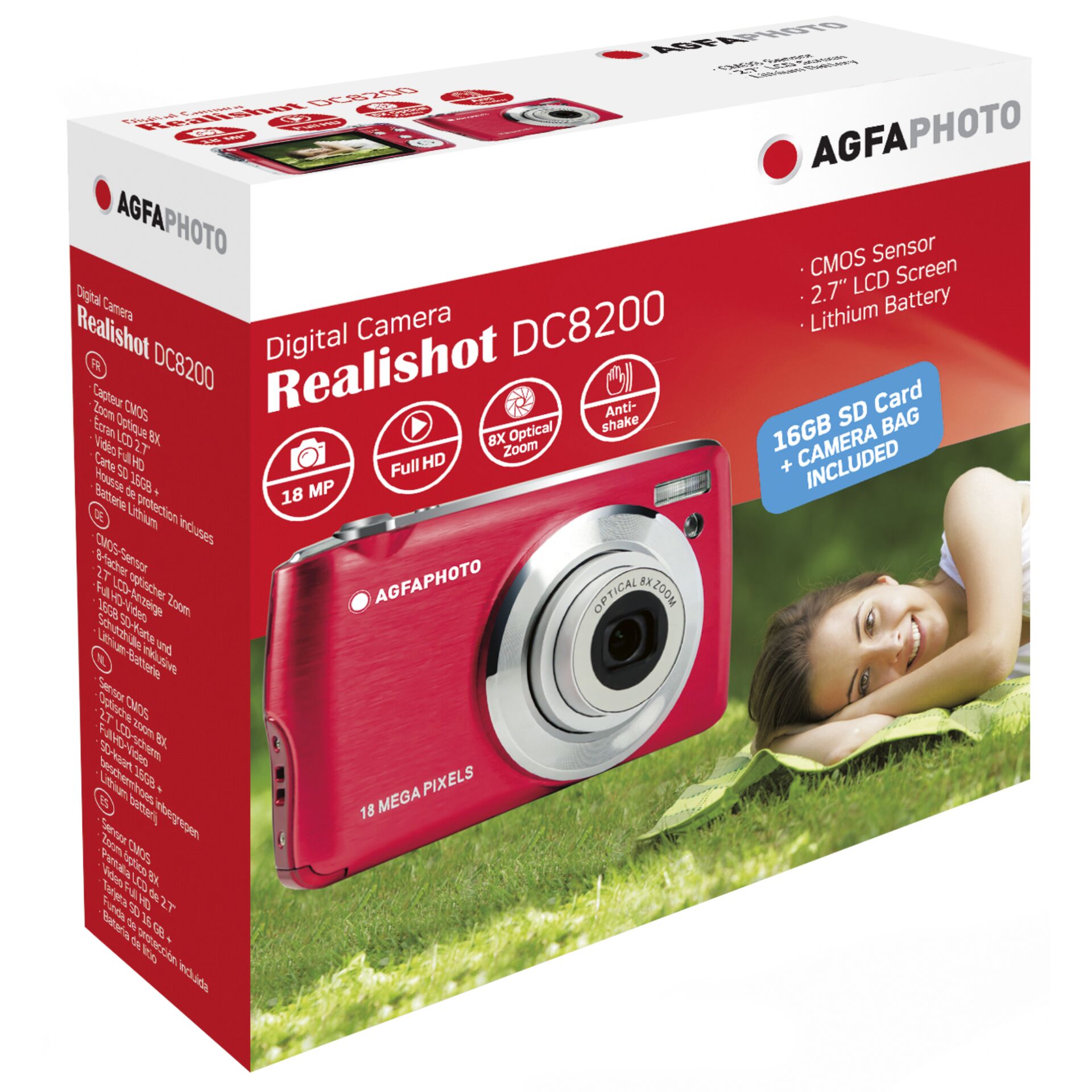 AgfaPhoto Realishot DC8200 rot