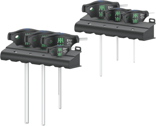 WERA 454/7 HF Set 1 Querform-Schraubendrehersatz
