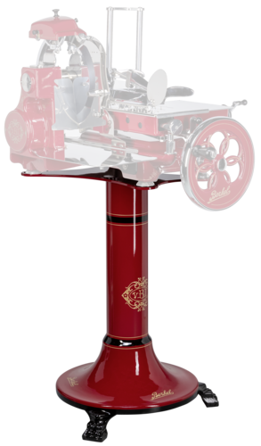 Berkel Standfuß für B3 rot/gold