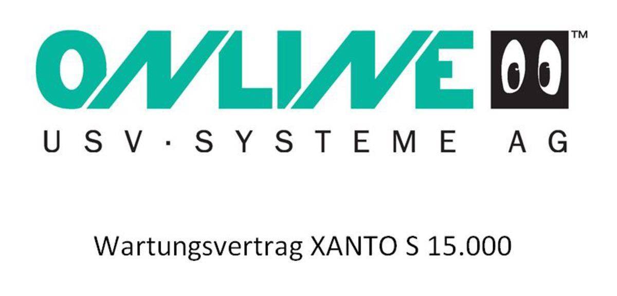 Online USV - Inspektionsvertrag XANTO S 15.000