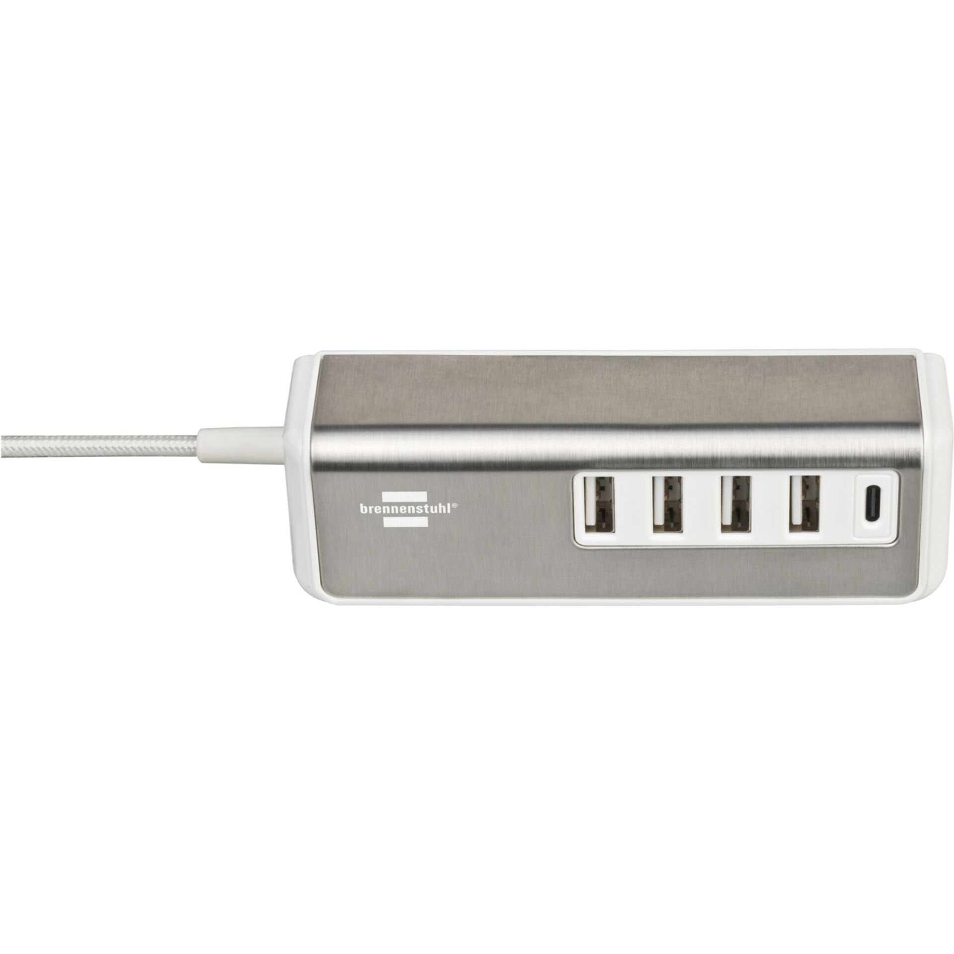 Brennenstuhl USB-Multiladegerät mit 1,5m 4xUSB TYP A + 1x TYP C