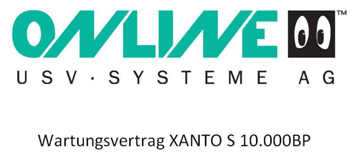 Online USV - Inspektionsvertrag XANTO S 10.000BP