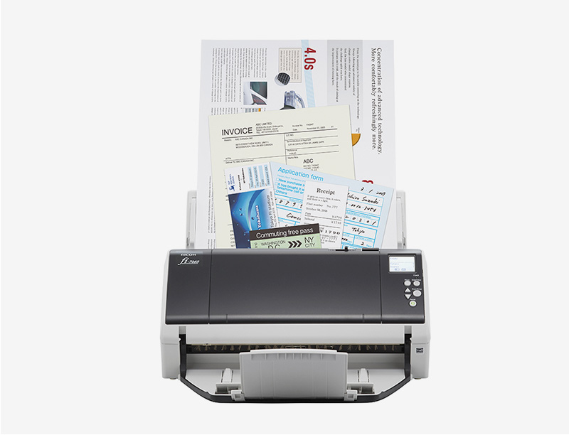 Fujitsu fi-7460 Farb-Duplex-Arbeitsgruppenscanner A4 – Ansicht 2