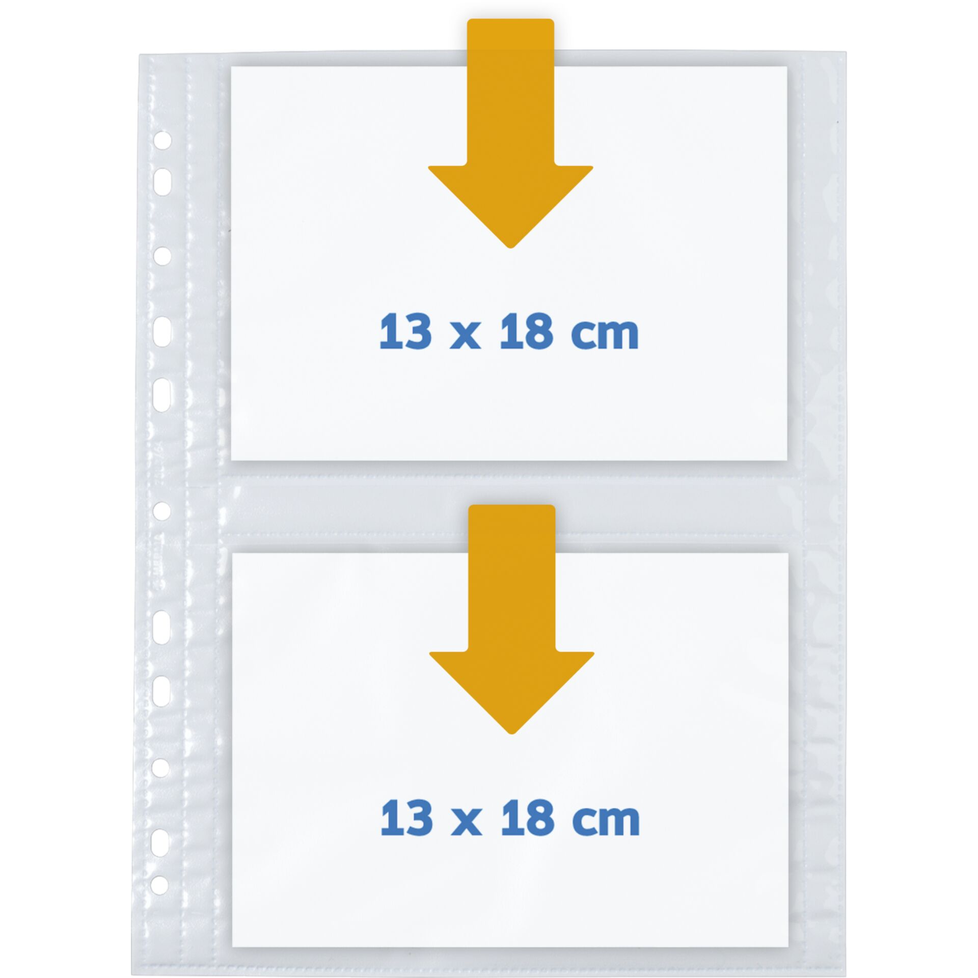 Herma fotophan 13x18 quer   weiß 250 Blatt                   7564 115687_04