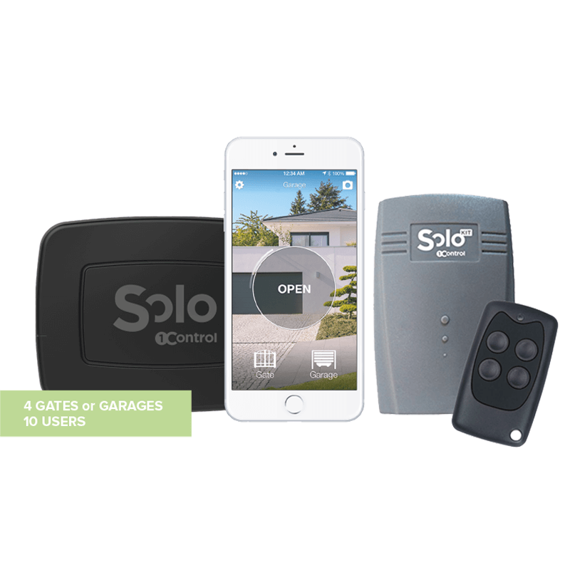 1Control SOLO + SOLO KIT - Öffner für Garage Bluetooth LE 4 für iPhone und Android