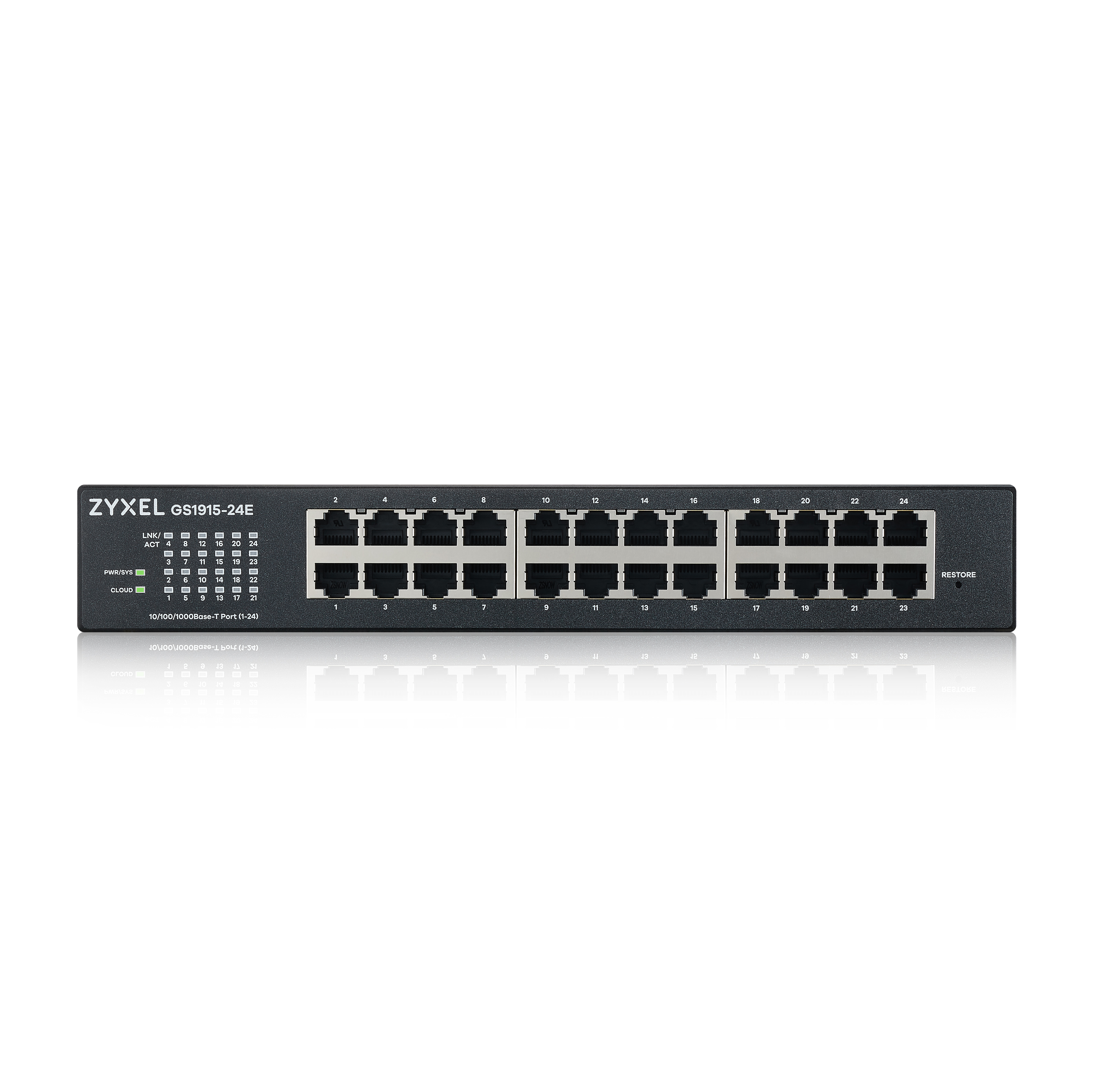 ZyXEL Zyxel GS1915-24E 24-port GbE Smart Switch, NebulaFlex 101358898_0039708063