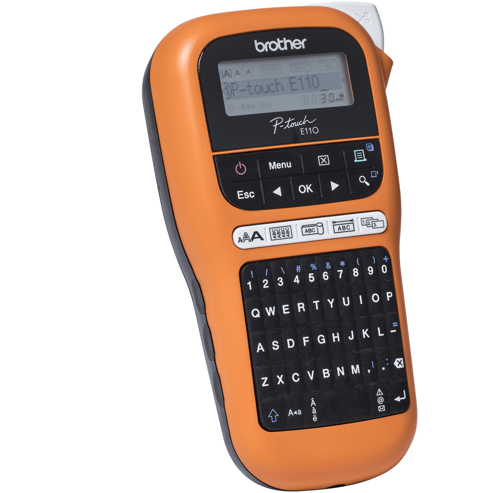 Brother P-touch PT-E110 Handheld Beschriftungsgerät – Ansicht 5