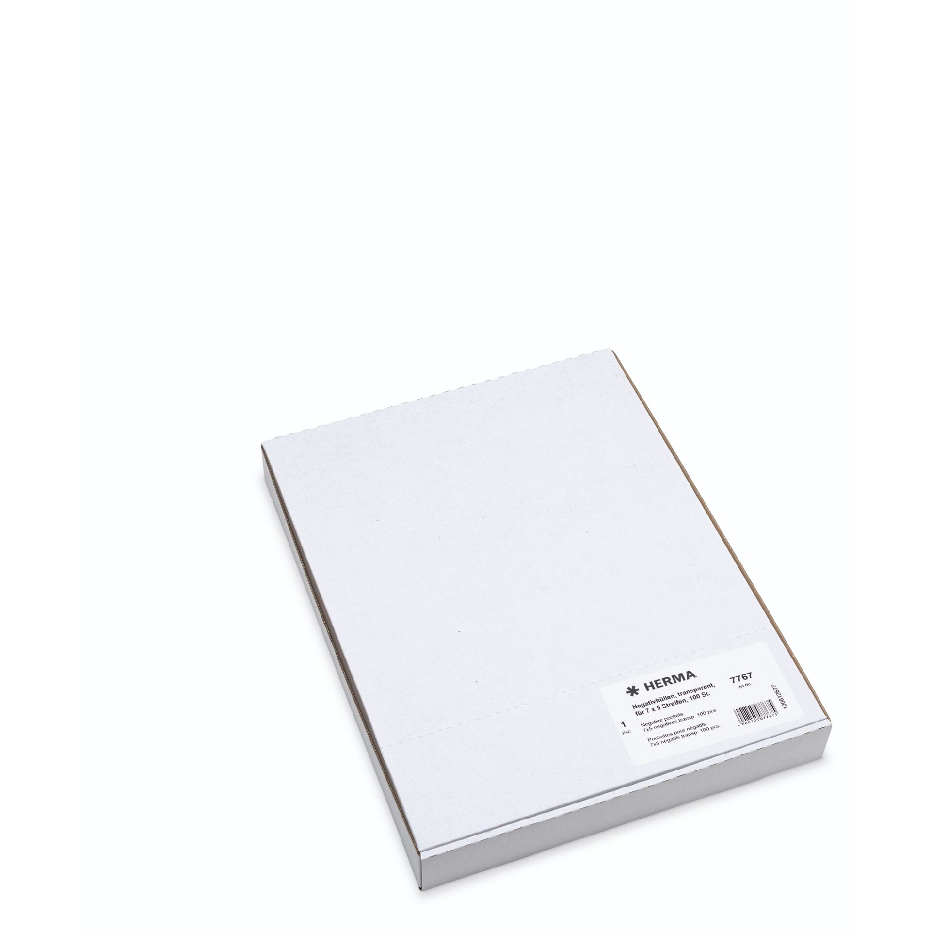 Herma Neg.-hüllen KB 5er-Streif. PP klar         100 Blatt   7767 647149_01