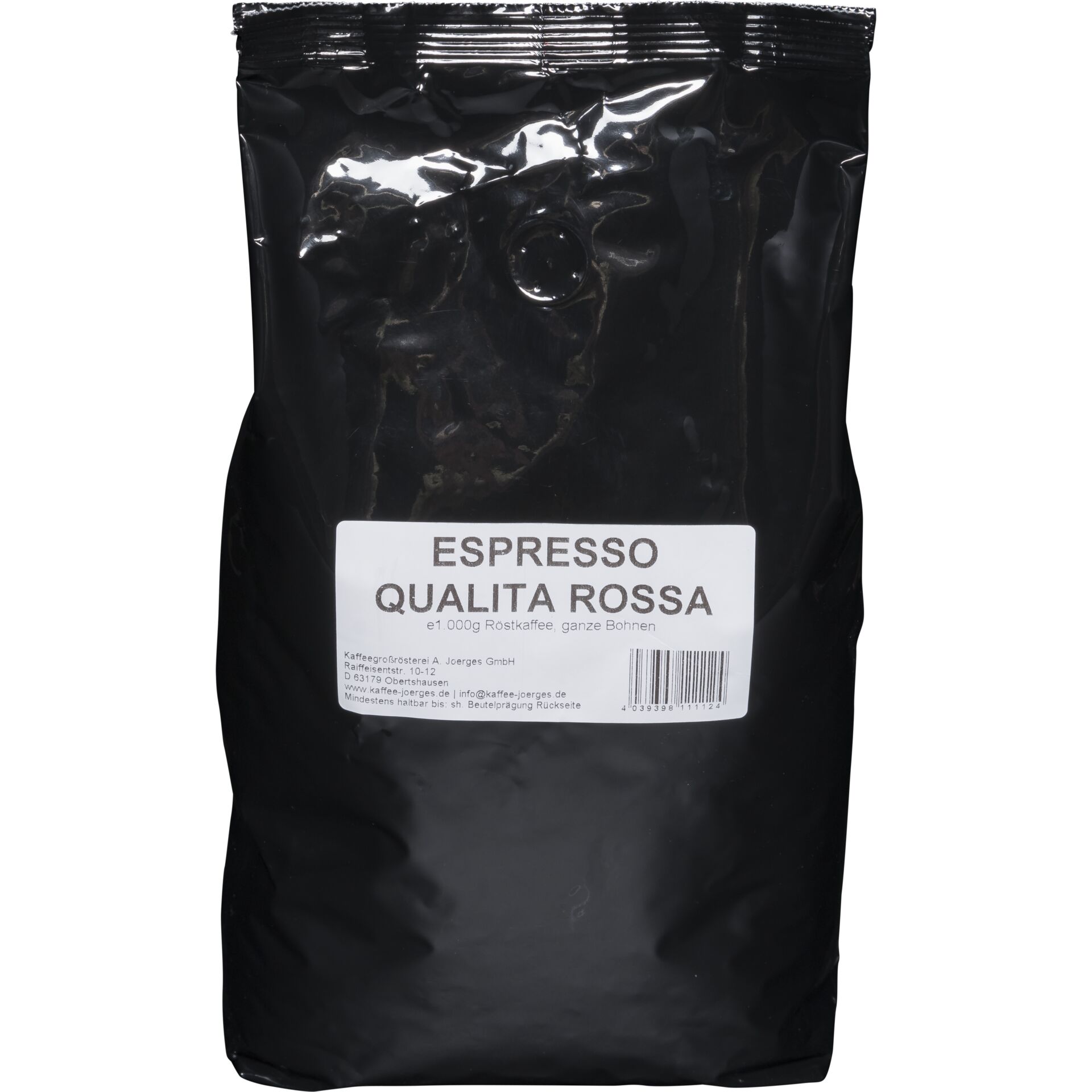 Joerges Espresso Qualita Rosso 1 Kg Bohnen 580865_00