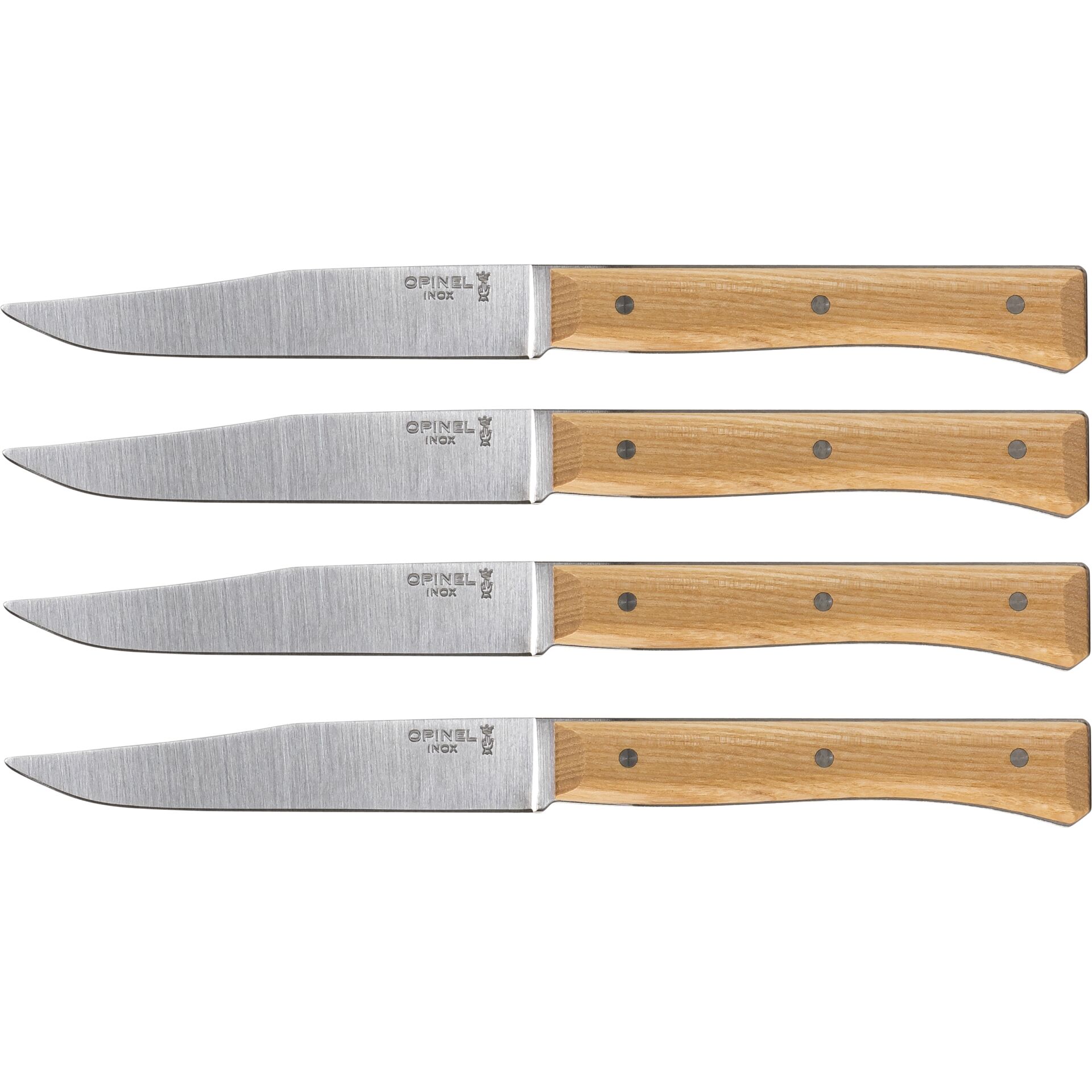 Opinel Tischmesserset Facette 4-teilig Esche 831777_00