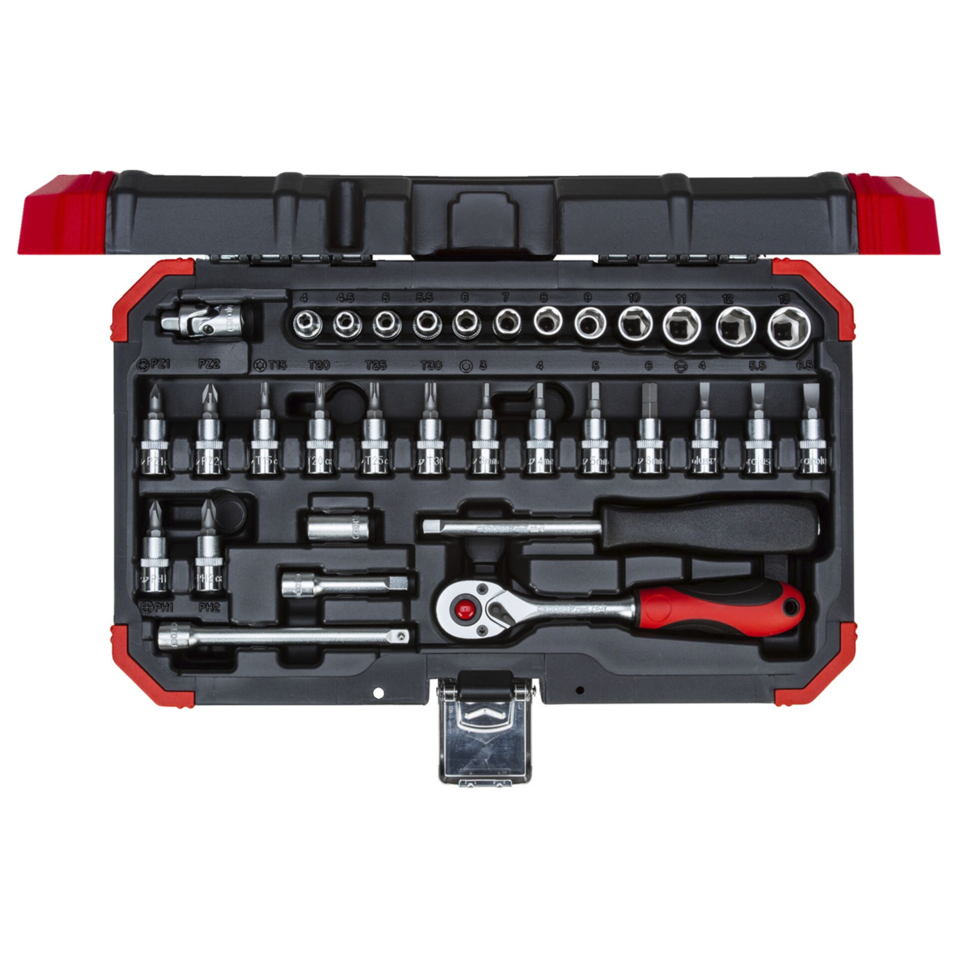 GEDORE red Steckschluessel-Satz 1/4 33-teilig 820591_01