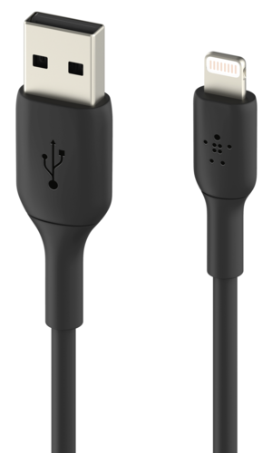 Belkin Lightning Lade/Sync Kabel 3m, PVC, schwarz, mfi zert.