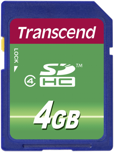 Transcend SDHC               4GB