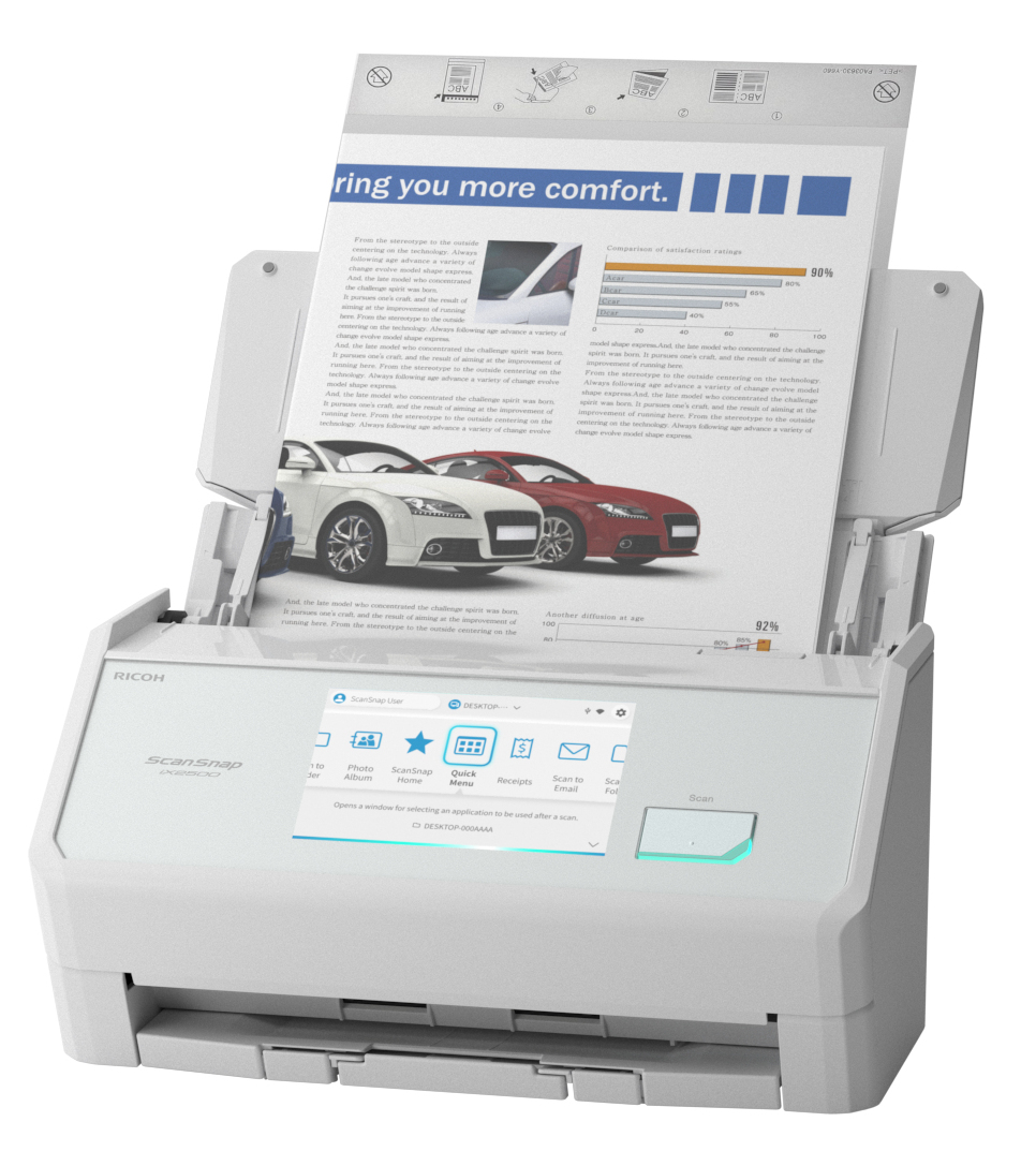 Ricoh ScanSnap iX 2500 27af28f0502f67270ee53f12b5d4d92580e419a2