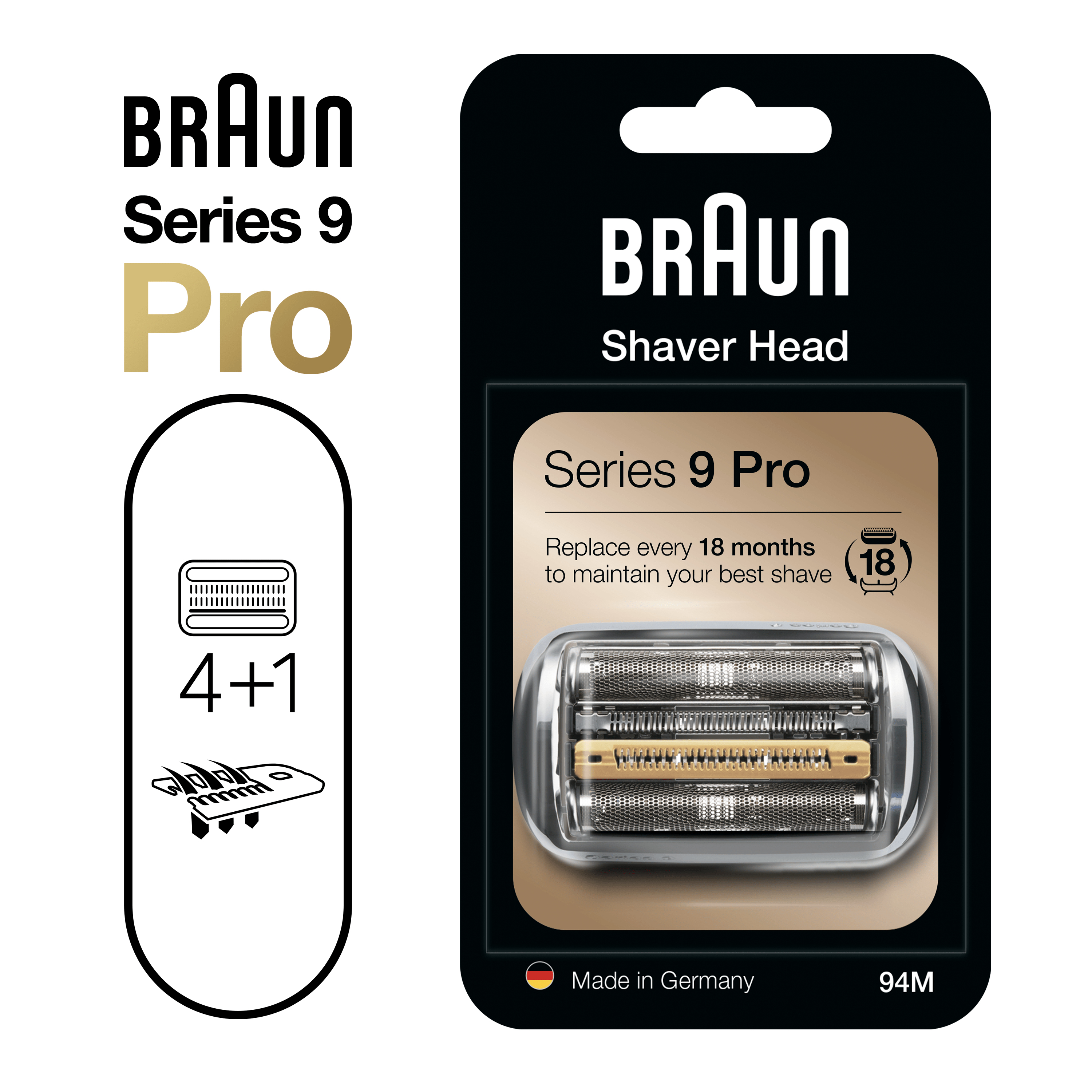 Braun Series 9 81747657 Rasierapparat-Zubehör Scherkopf