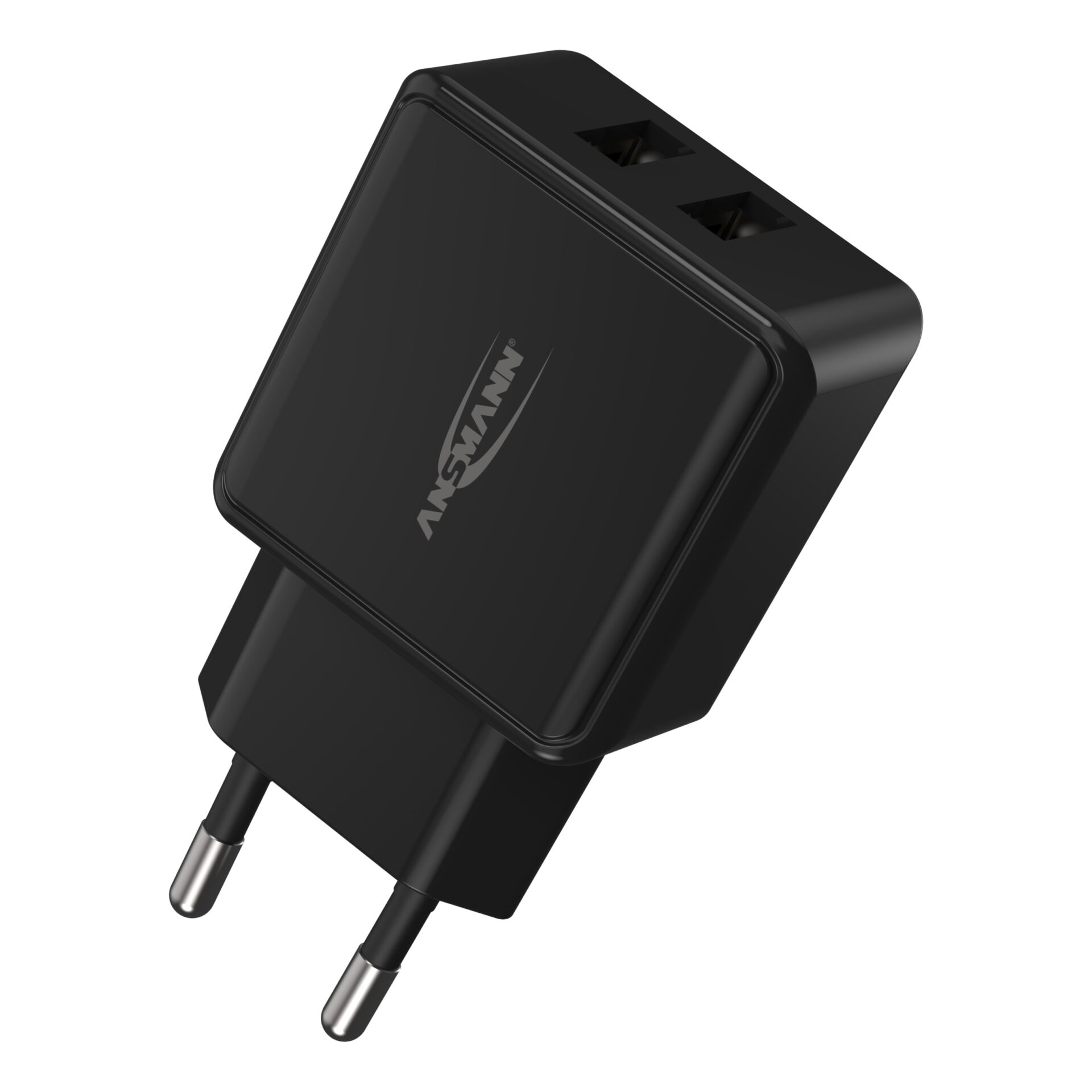 Ansmann Home Charger HC212 2xUSB 2400mA schwarz