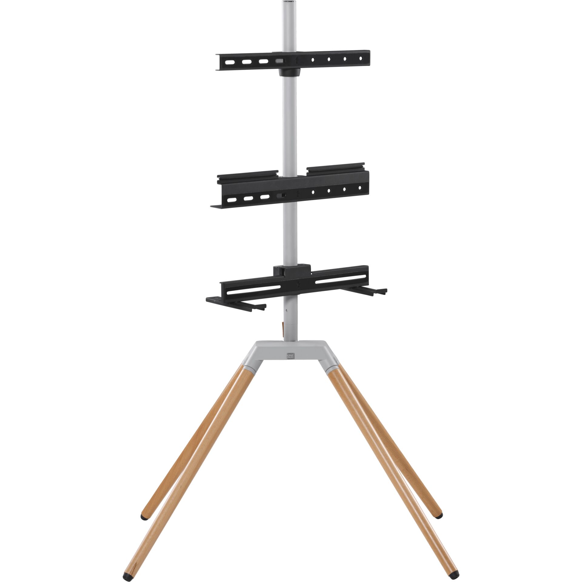 One for All Quadpod TV Stand 70 360 Grad drehbar, light  WM 7476