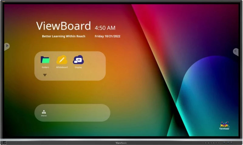 Viewsonic Monitor IFP7550-5F, 3840x2160; 75", Whiteboard 8d8eaac06eb2fbd4f180d000f0d14a3252b78e5f