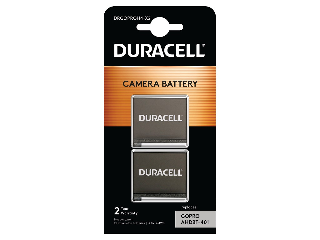 Duracell DRGOPROH4-X2 Kamera-/Camcorder-Akku Lithium-Ion (Li-Ion) 1160 mAh – Ansicht 1