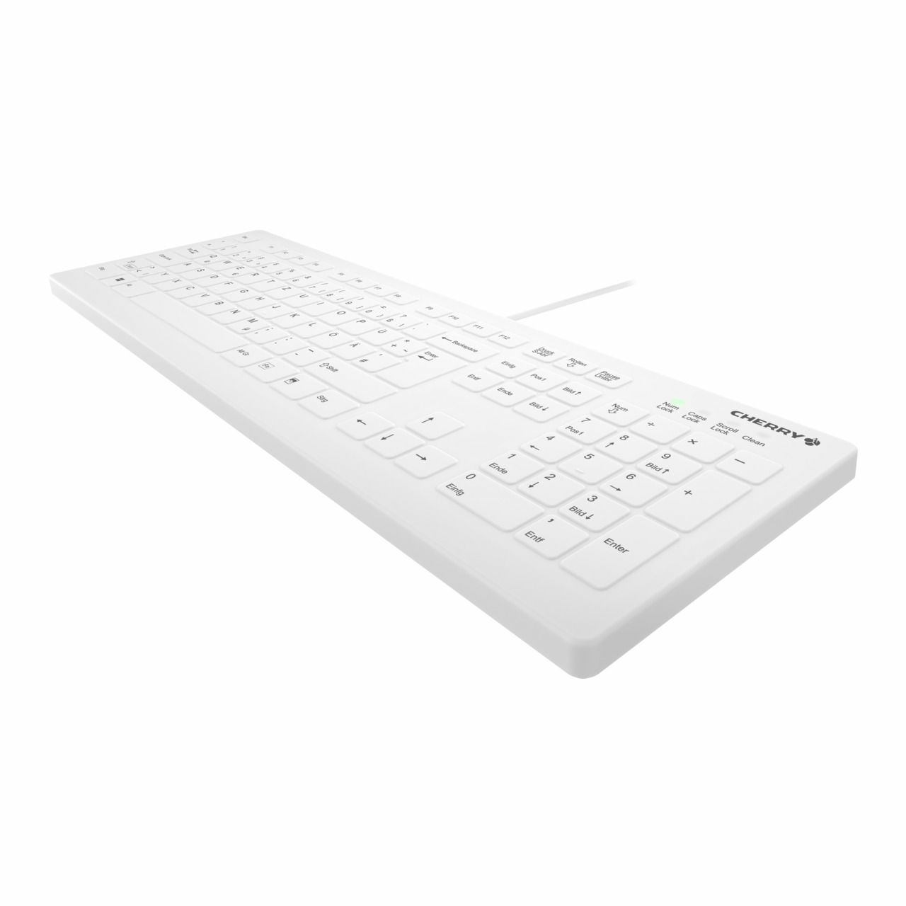 CHERRY AK-C8112 Medical, WIN, QWERTZ Tastatur weiß d161ec1b8083a2c1cdae72a102991685