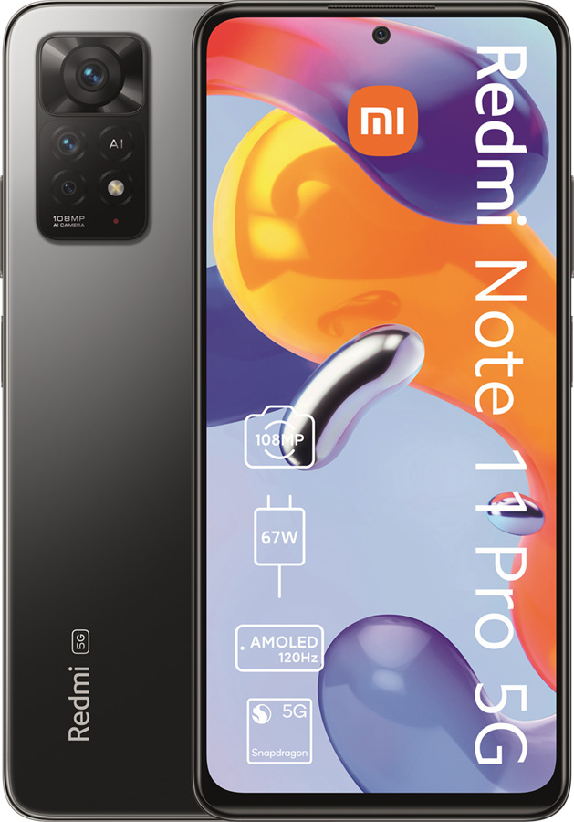 Xiaomi Redmi Note 11 Pro 5G 128GB grau Telekom