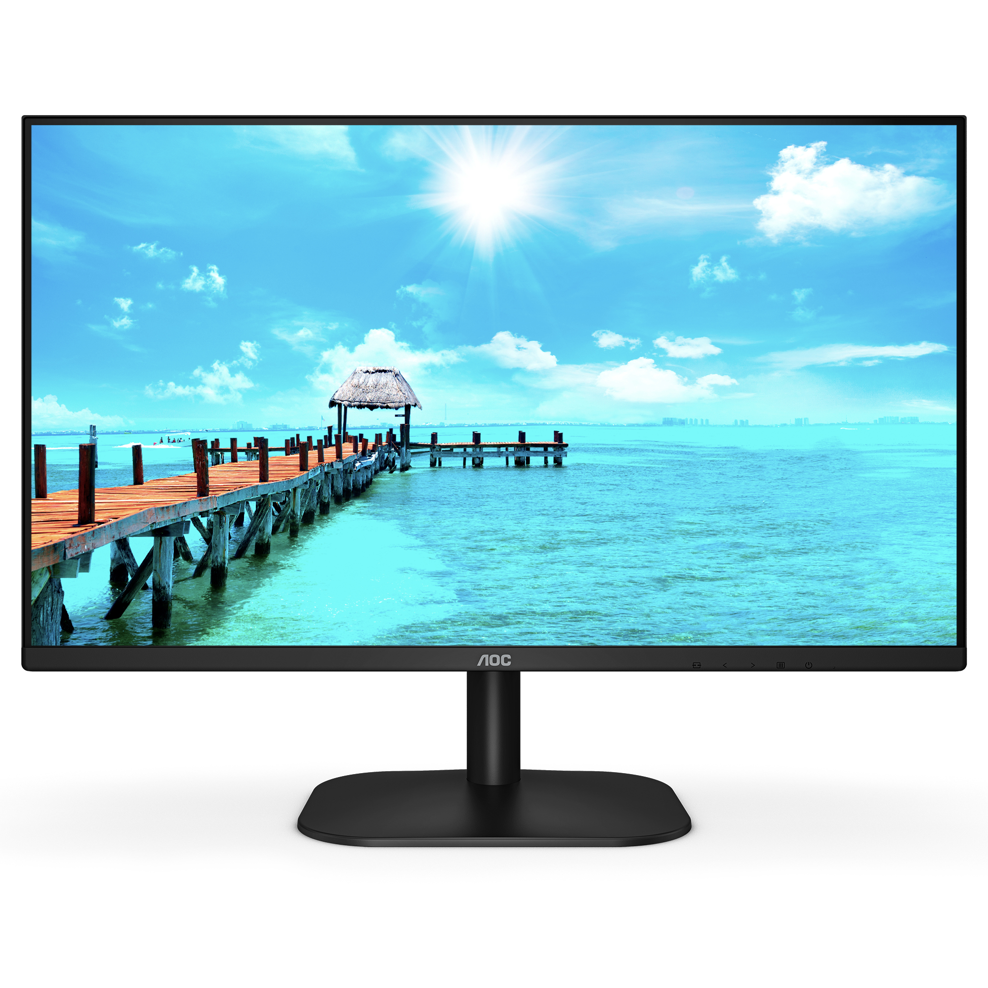 AOC B2 24B2XHM2 Computerbildschirm 60,5 cm (23.8 Zoll) 1920 x 1080 Pixel Full HD LCD Schwarz