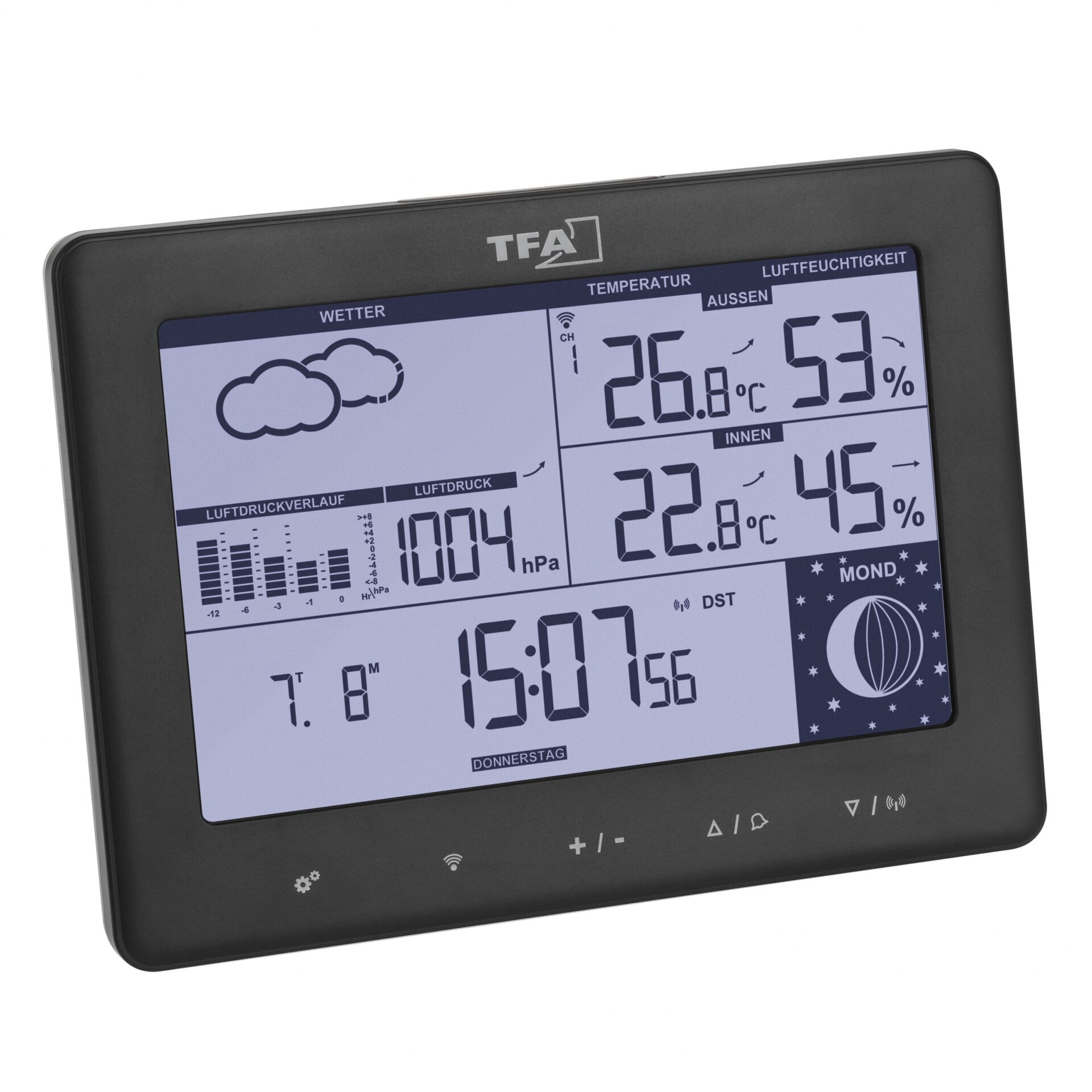 TFA 35.1158.01  ELEMENTS Funk-Wetterstation