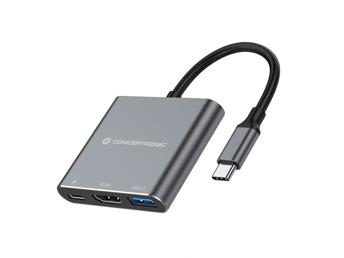 Conceptronic DONN18G 3-in-1 Dockingstation 89a76ceb7a2cd73189bc3acb4d183d14419d69ff