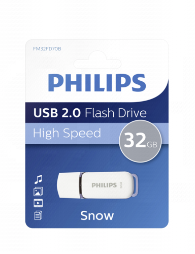 Philips USB 2.0             32GB Snow Edition Grey