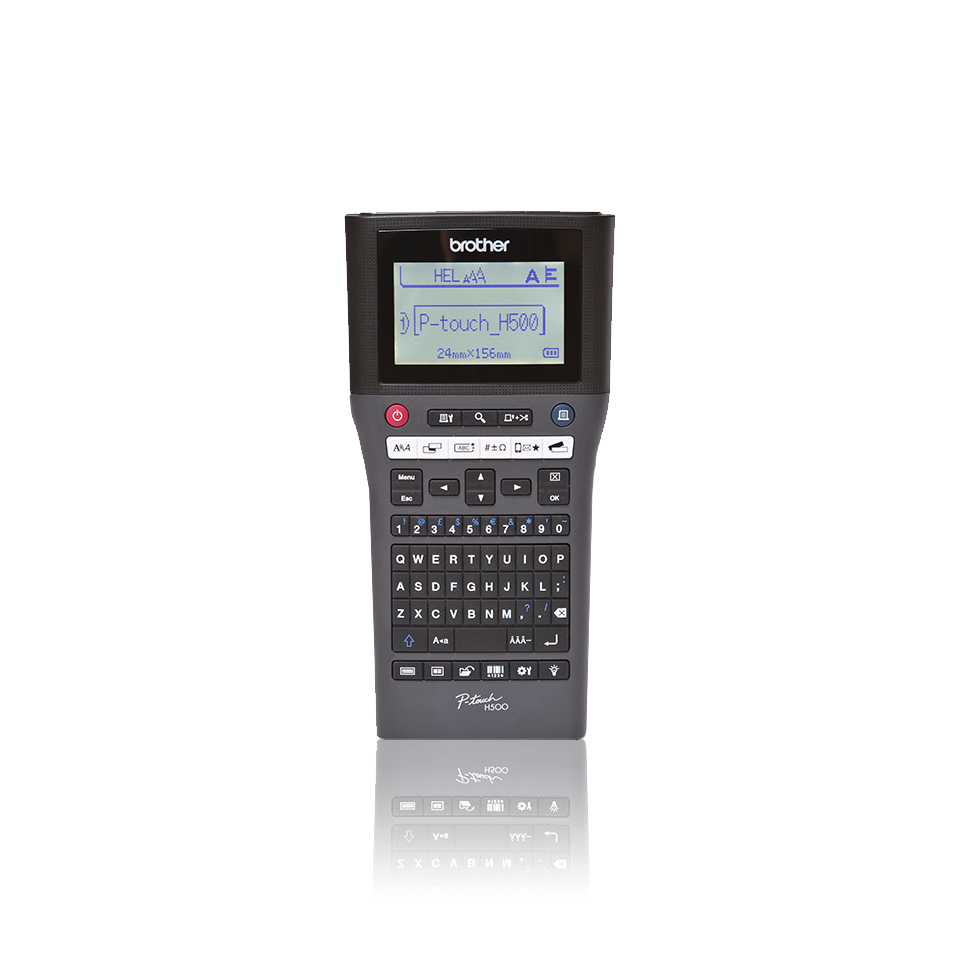 Brother P-touch H500 Handheld Beschriftungsgerät – Ansicht 1