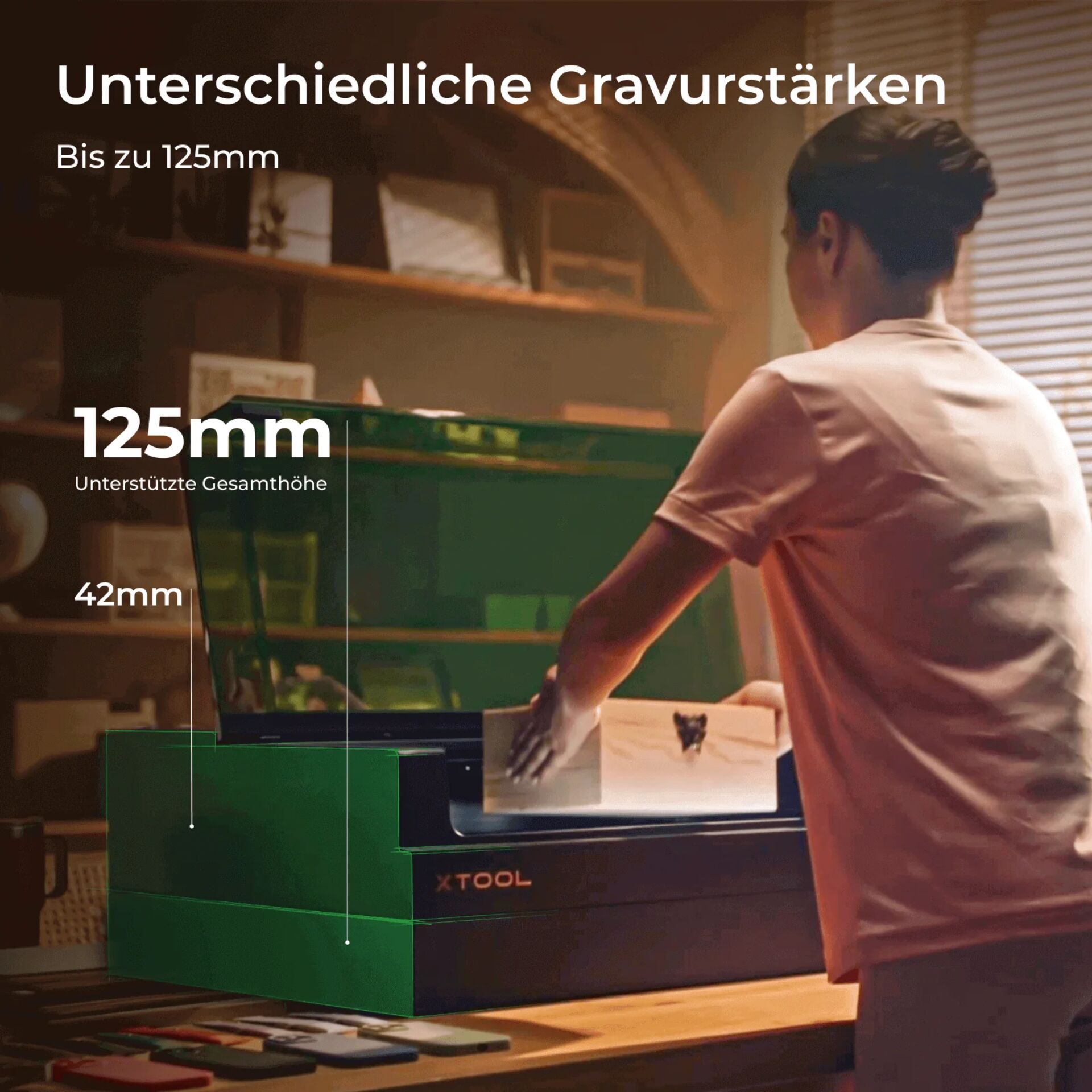 xTool S1 Riser Base Erhöhung 220595_02
