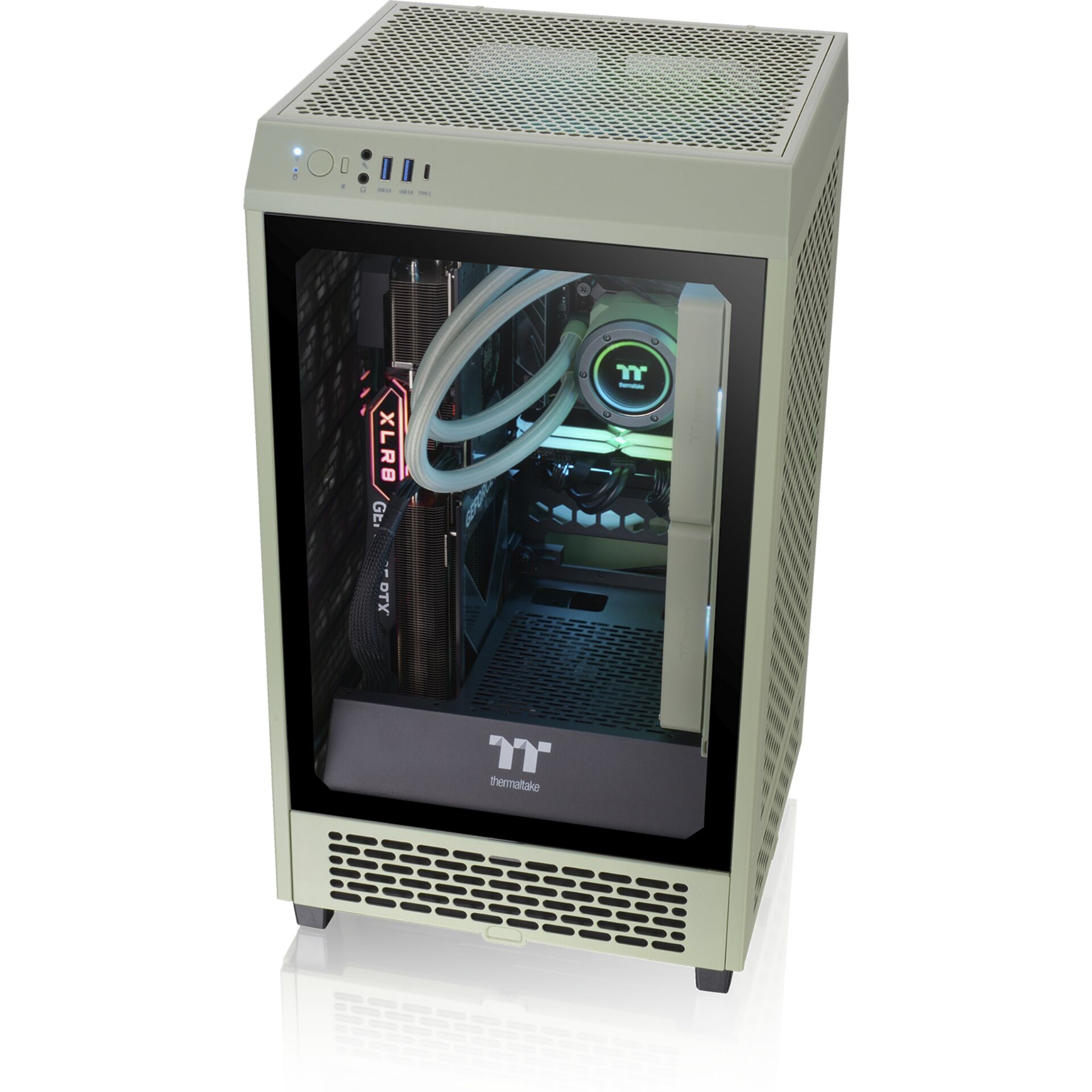 Thermaltake The Tower 200 Matcha Green PC-Gehäuse 827129_18